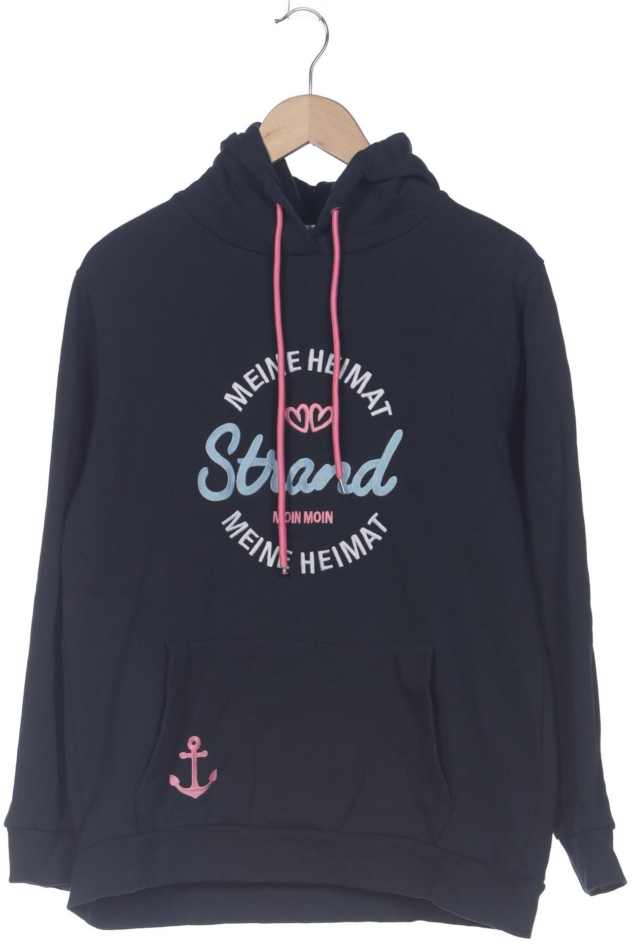 

Zwillingsherz Damen Kapuzenpullover, marineblau, Gr. 36