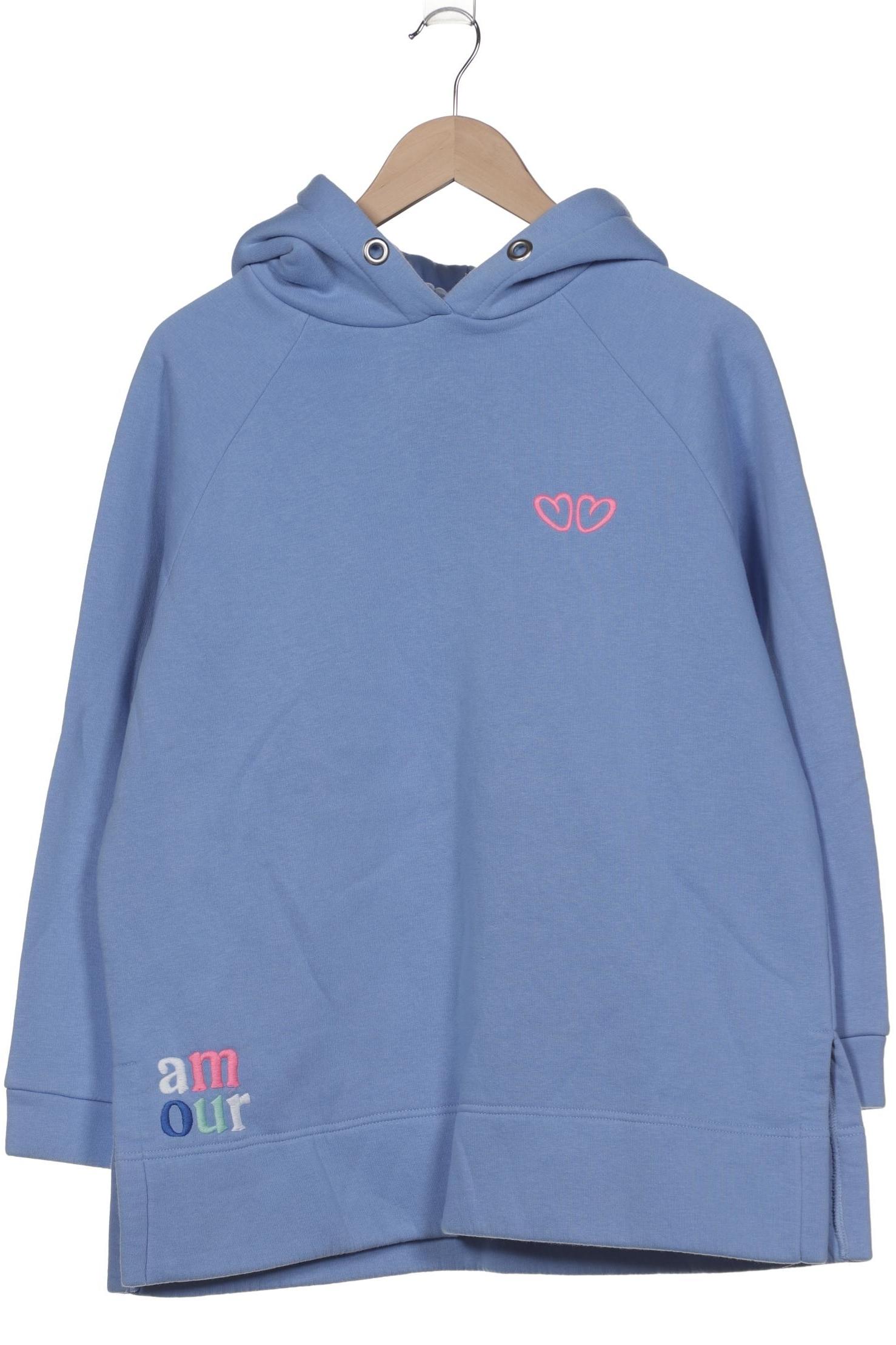 

Zwillingsherz Damen Kapuzenpullover, blau, Gr. 36