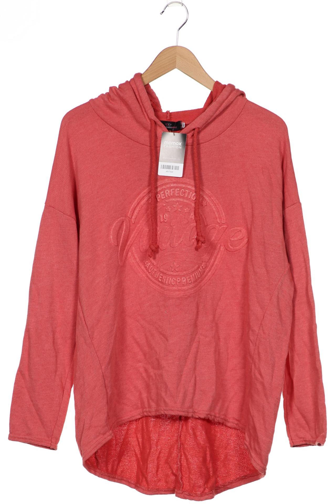 

Zwillingsherz Damen Kapuzenpullover, pink