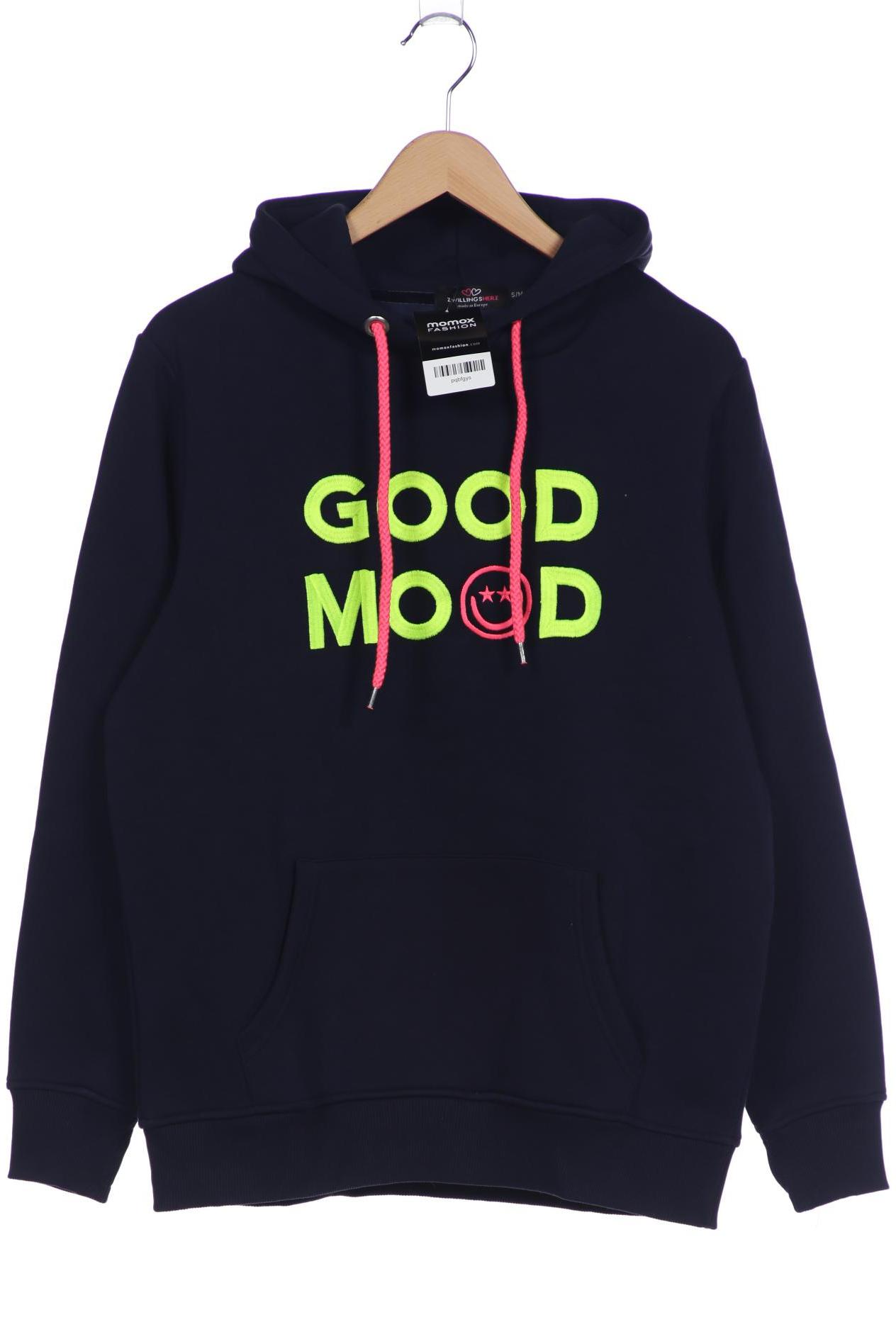 

Zwillingsherz Damen Kapuzenpullover, marineblau, Gr. 36