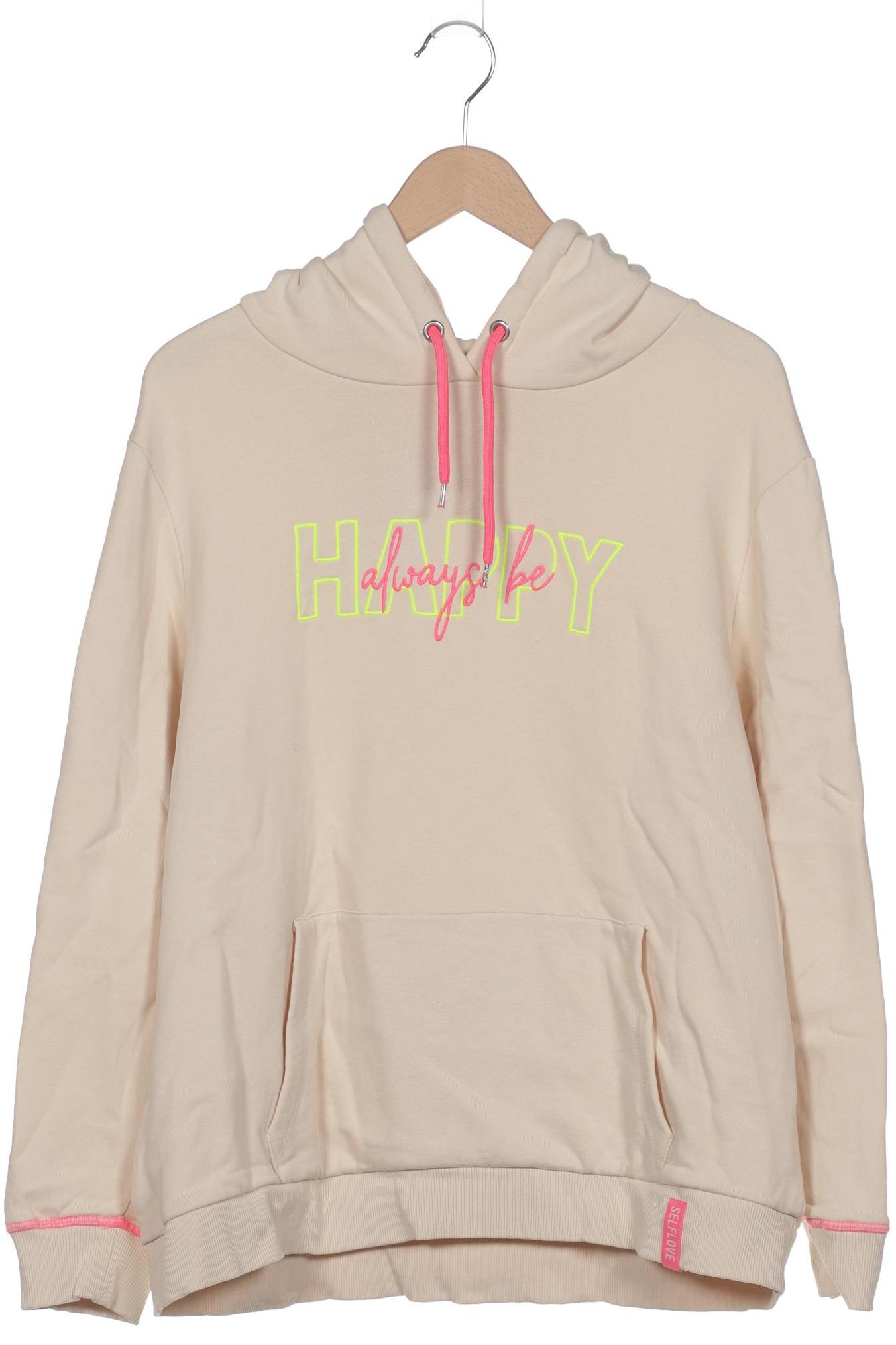 

Zwillingsherz Damen Kapuzenpullover, cremeweiß, Gr. 44