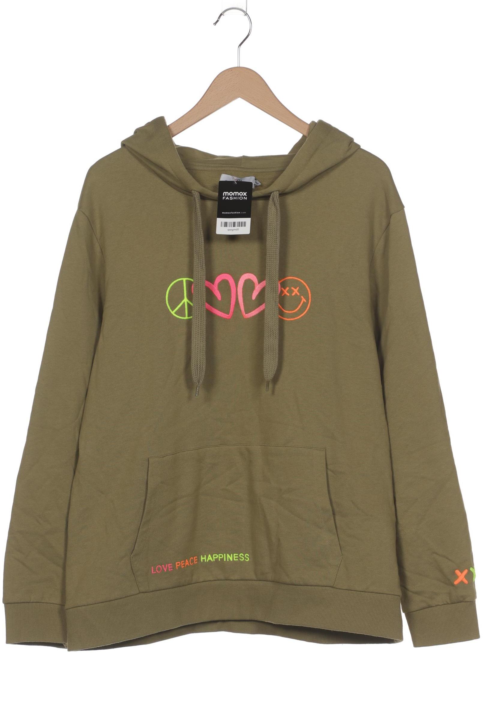 

Zwillingsherz Damen Kapuzenpullover, grün, Gr. 42