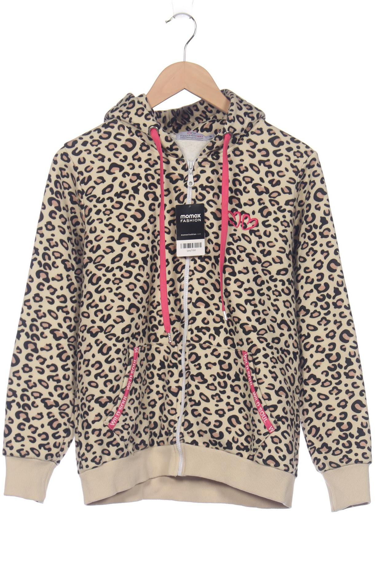 

Zwillingsherz Damen Kapuzenpullover, beige, Gr. 36