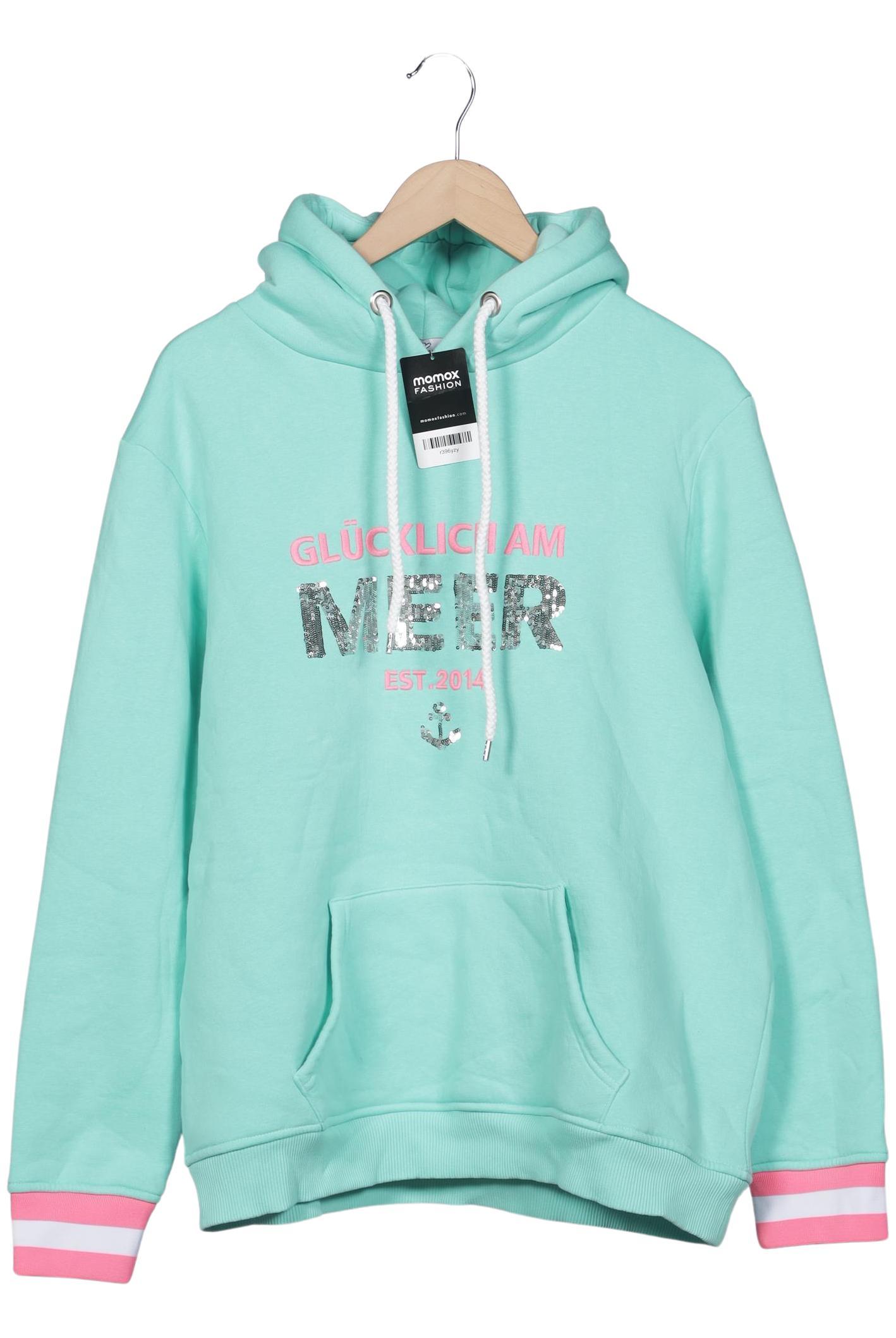 

Zwillingsherz Damen Kapuzenpullover, hellgrün, Gr. 42