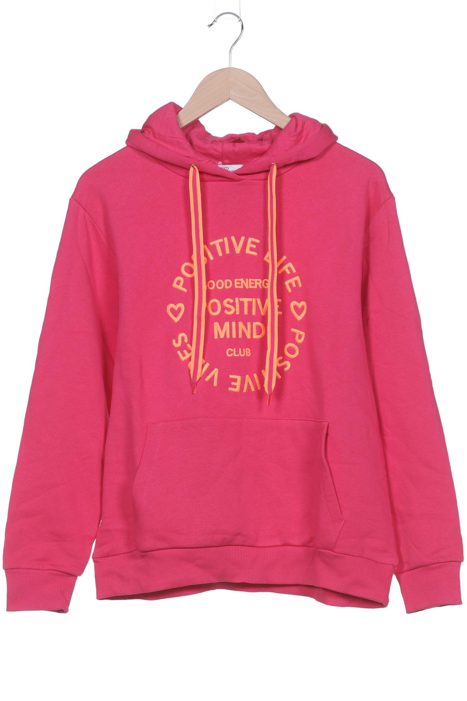 

Zwillingsherz Damen Kapuzenpullover, pink, Gr. 36