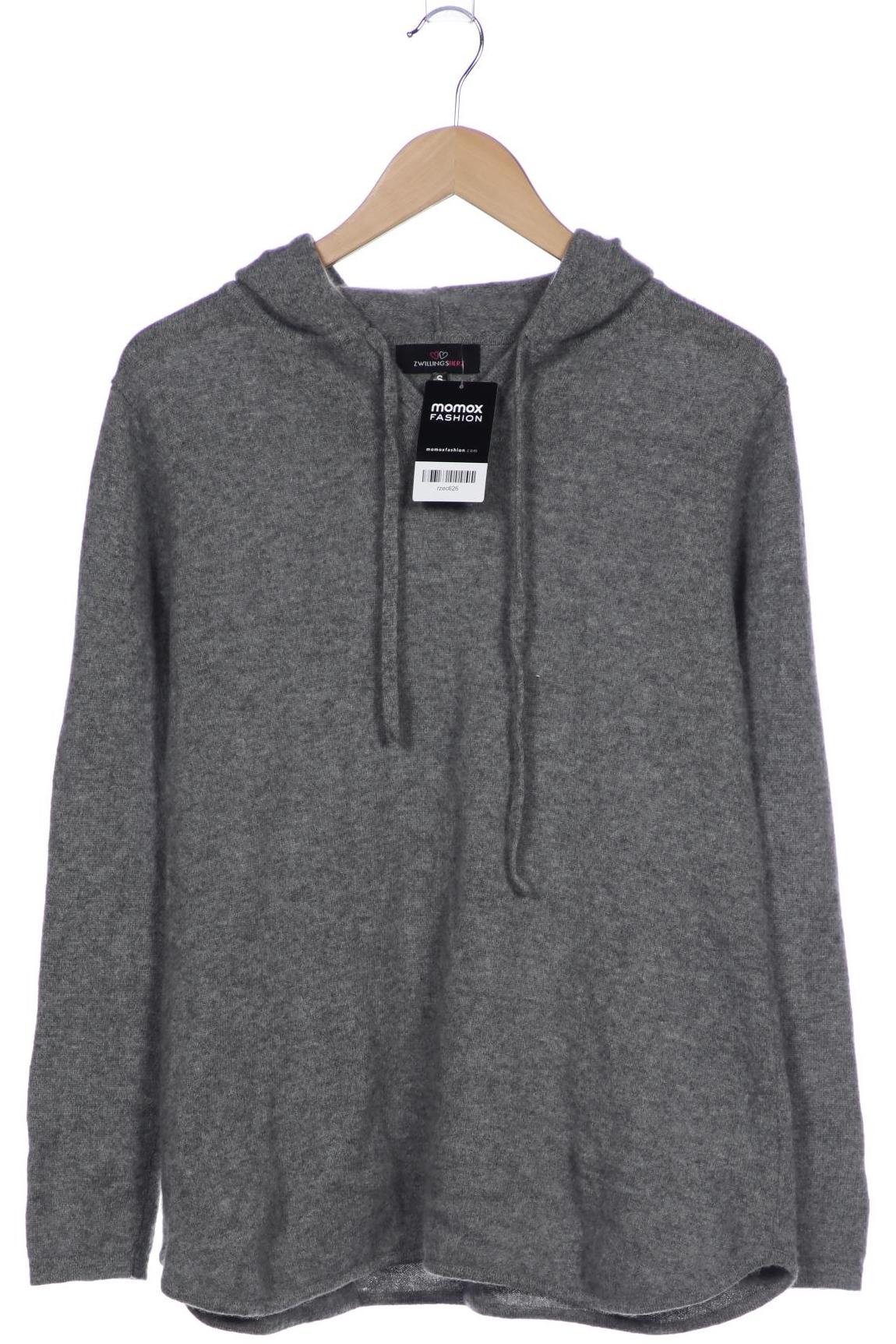 

Zwillingsherz Damen Kapuzenpullover, grau, Gr. 36