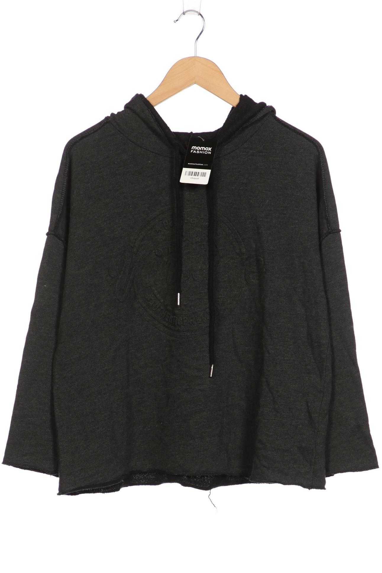 

Zwillingsherz Damen Kapuzenpullover, grau, Gr. 52