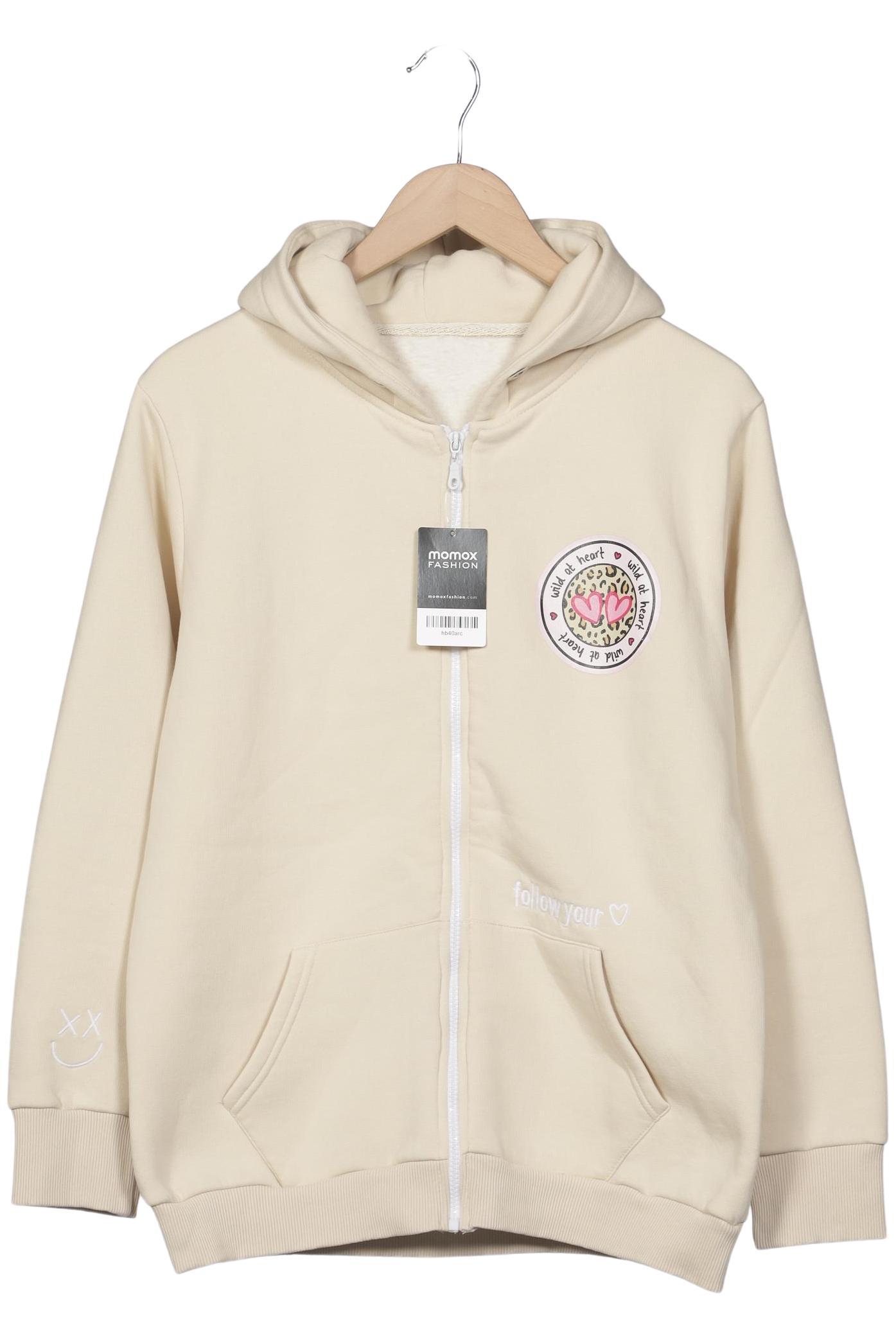 

Zwillingsherz Damen Kapuzenpullover, cremeweiß, Gr. 42