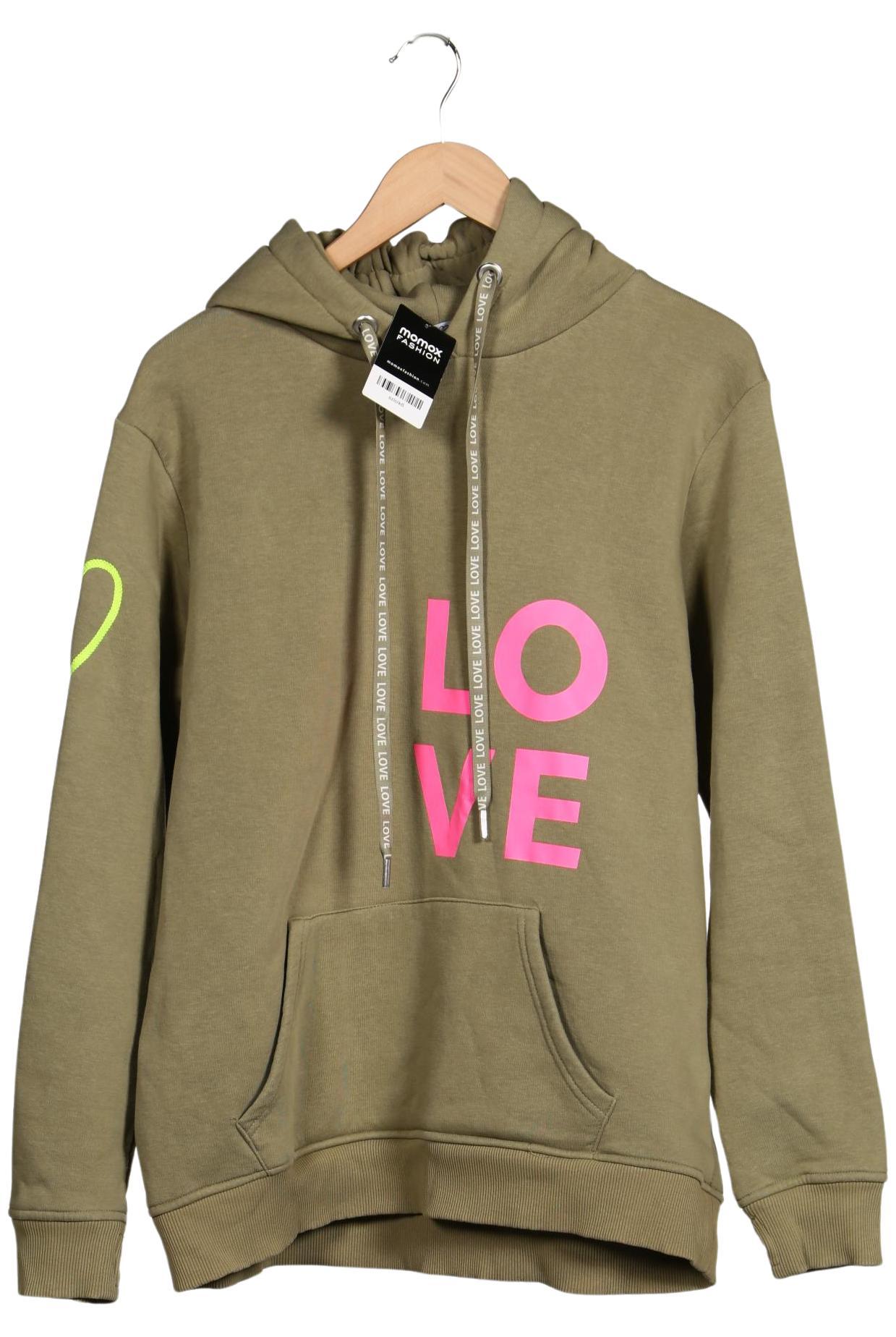 

Zwillingsherz Damen Kapuzenpullover, grün, Gr. 42