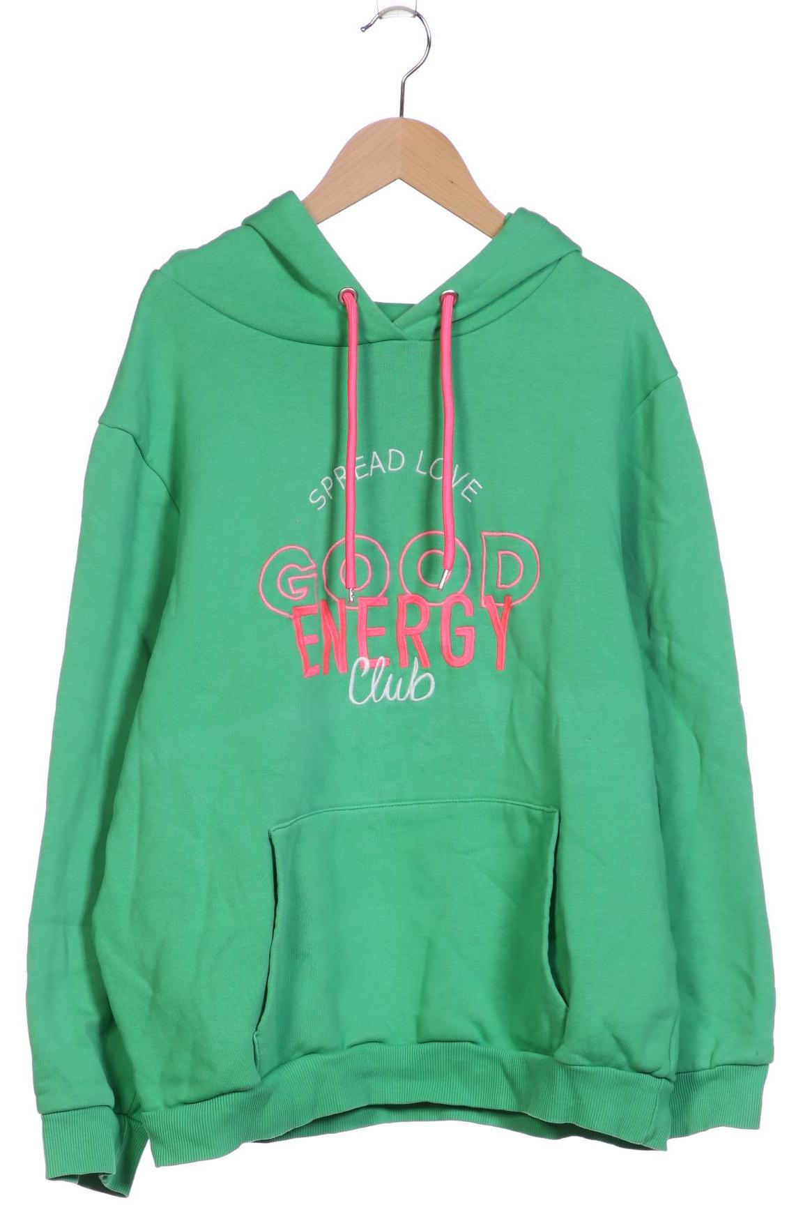 

Zwillingsherz Damen Kapuzenpullover, grün, Gr. 42