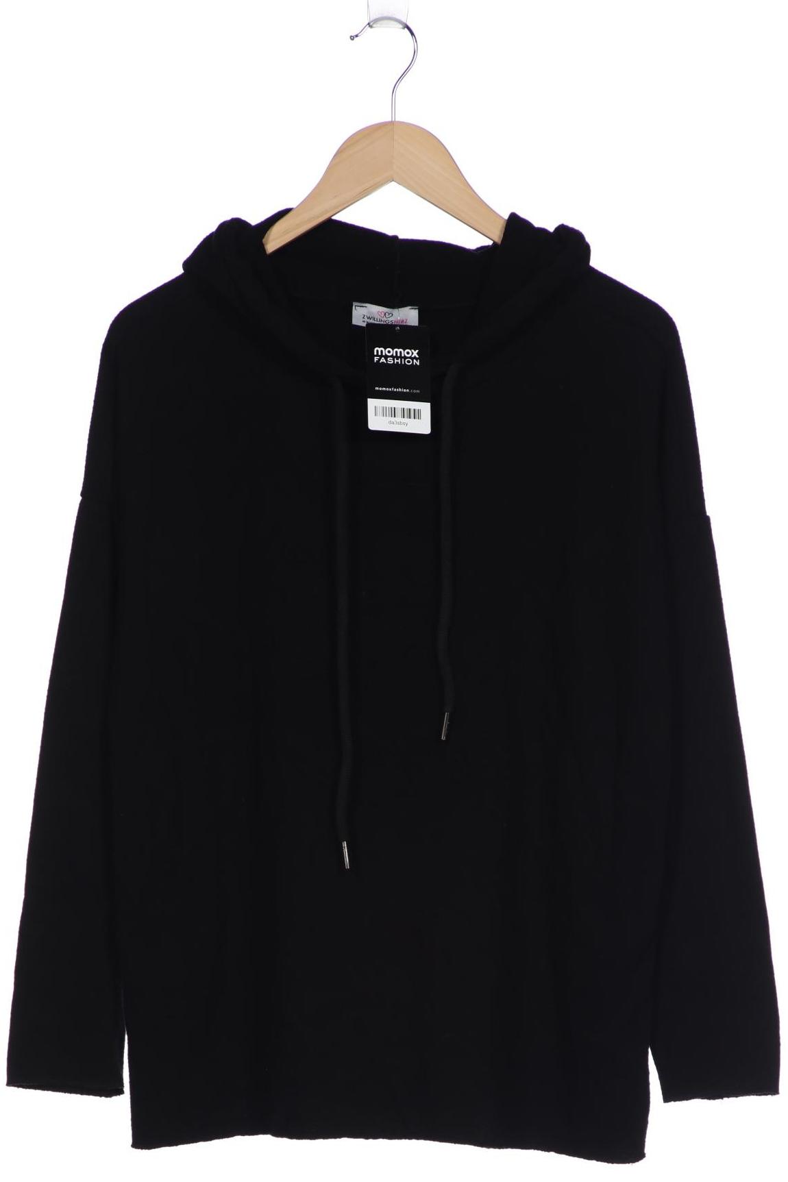 

Zwillingsherz Damen Kapuzenpullover, schwarz, Gr. 36