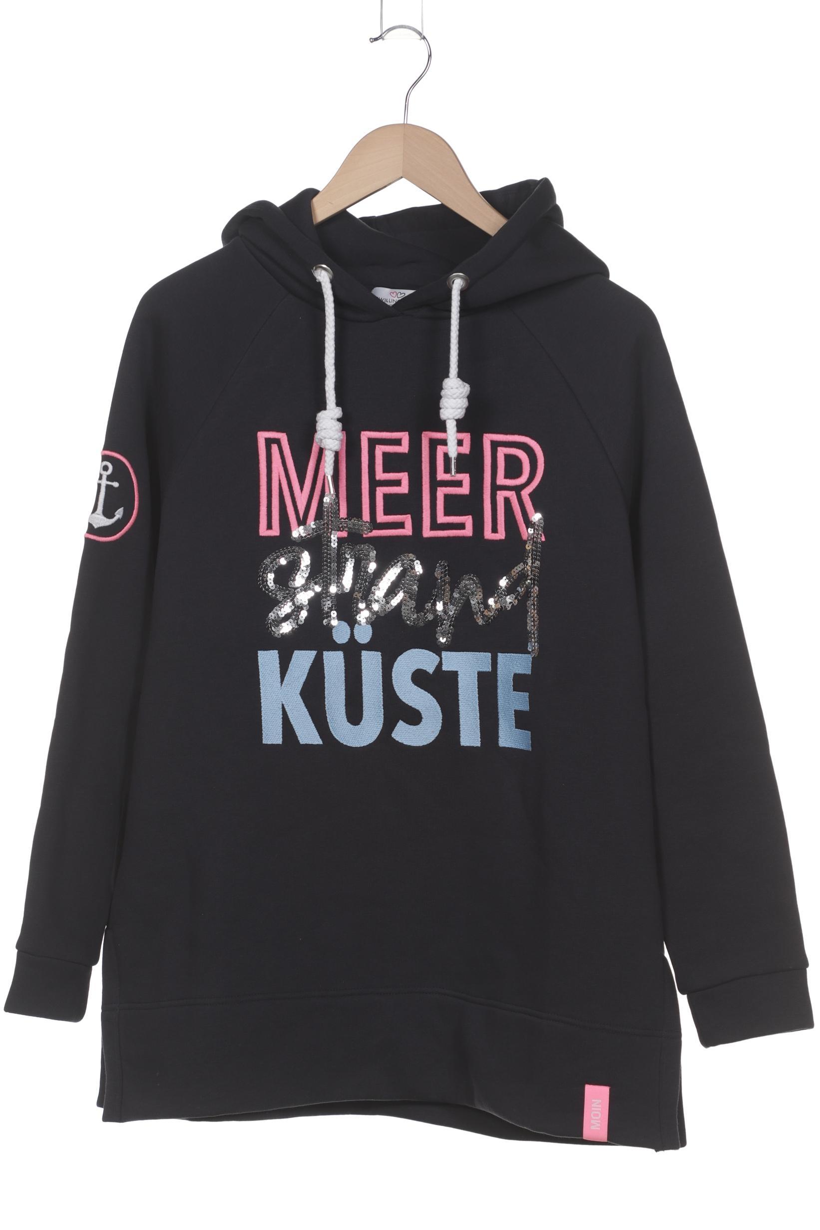 

Zwillingsherz Damen Kapuzenpullover, schwarz, Gr. 36