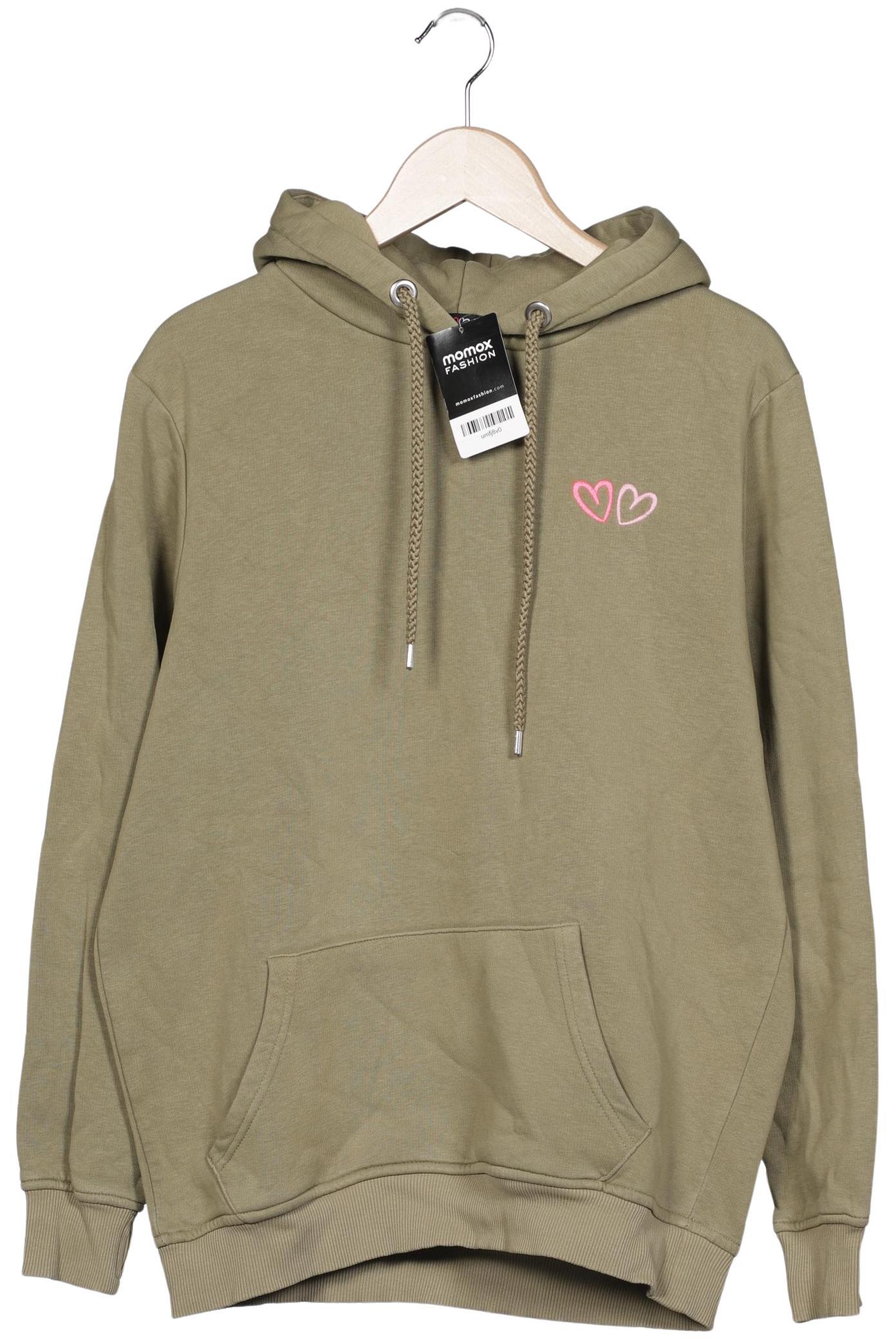 

Zwillingsherz Damen Kapuzenpullover, grün, Gr. 36