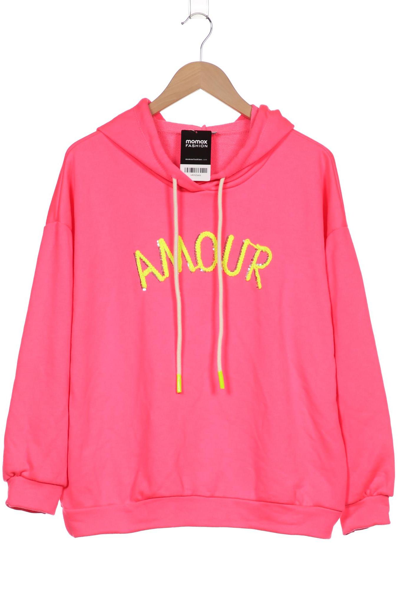 

Zwillingsherz Damen Kapuzenpullover, neon