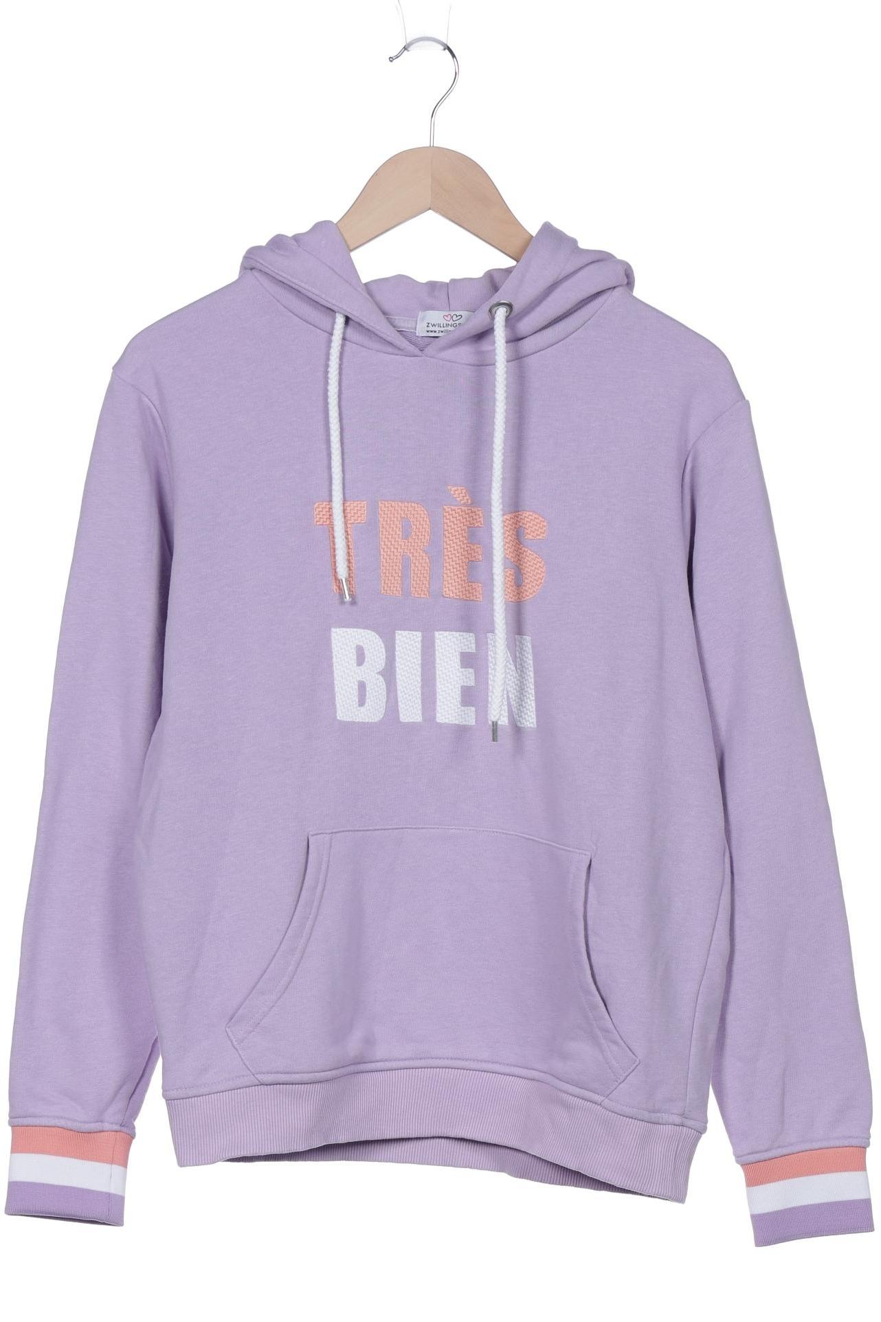 

Zwillingsherz Damen Kapuzenpullover, flieder, Gr. 36