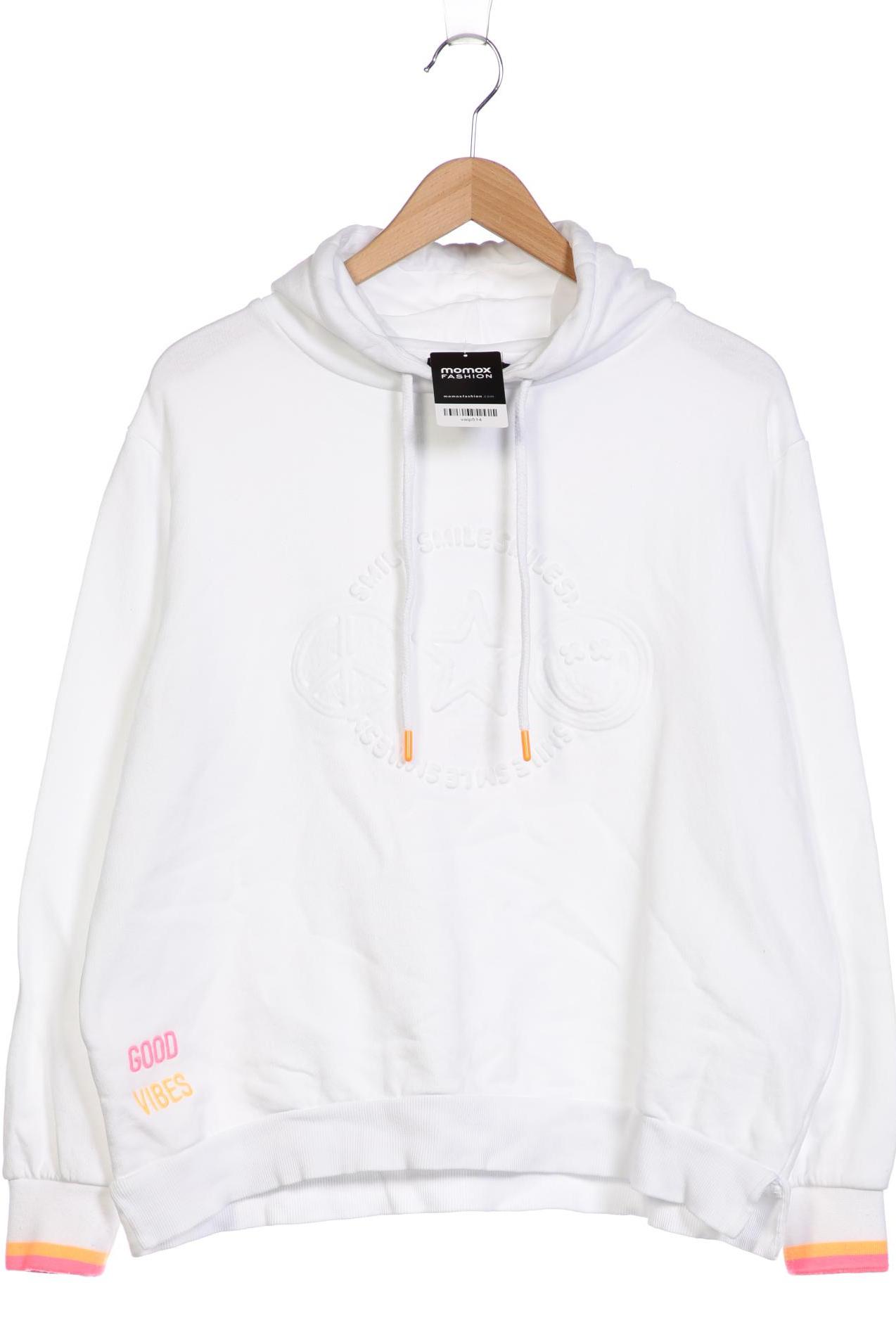 

Zwillingsherz Damen Kapuzenpullover, weiß, Gr. 42