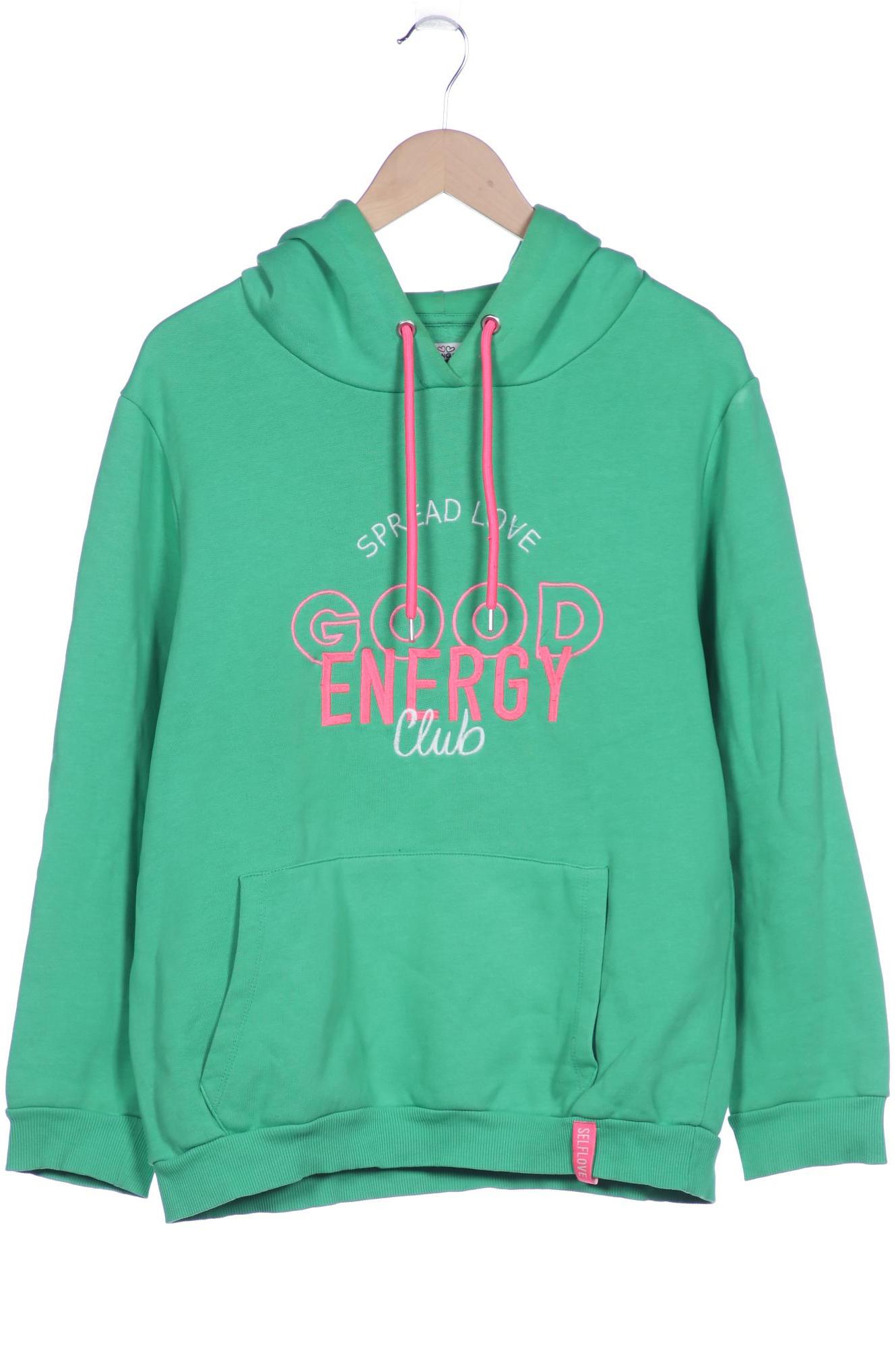 

Zwillingsherz Damen Kapuzenpullover, grün, Gr. 42