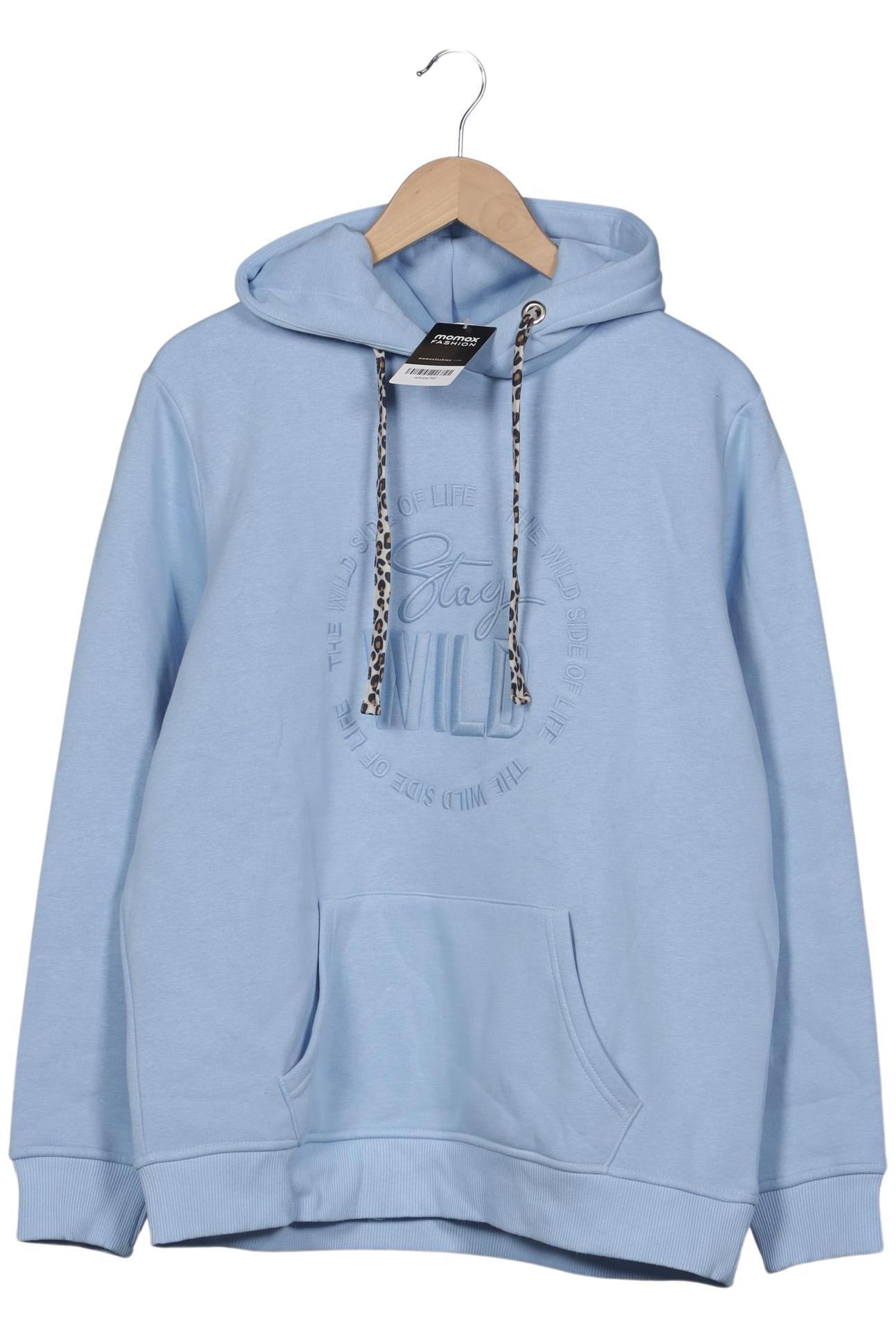 

Zwillingsherz Damen Kapuzenpullover, hellblau, Gr. 42