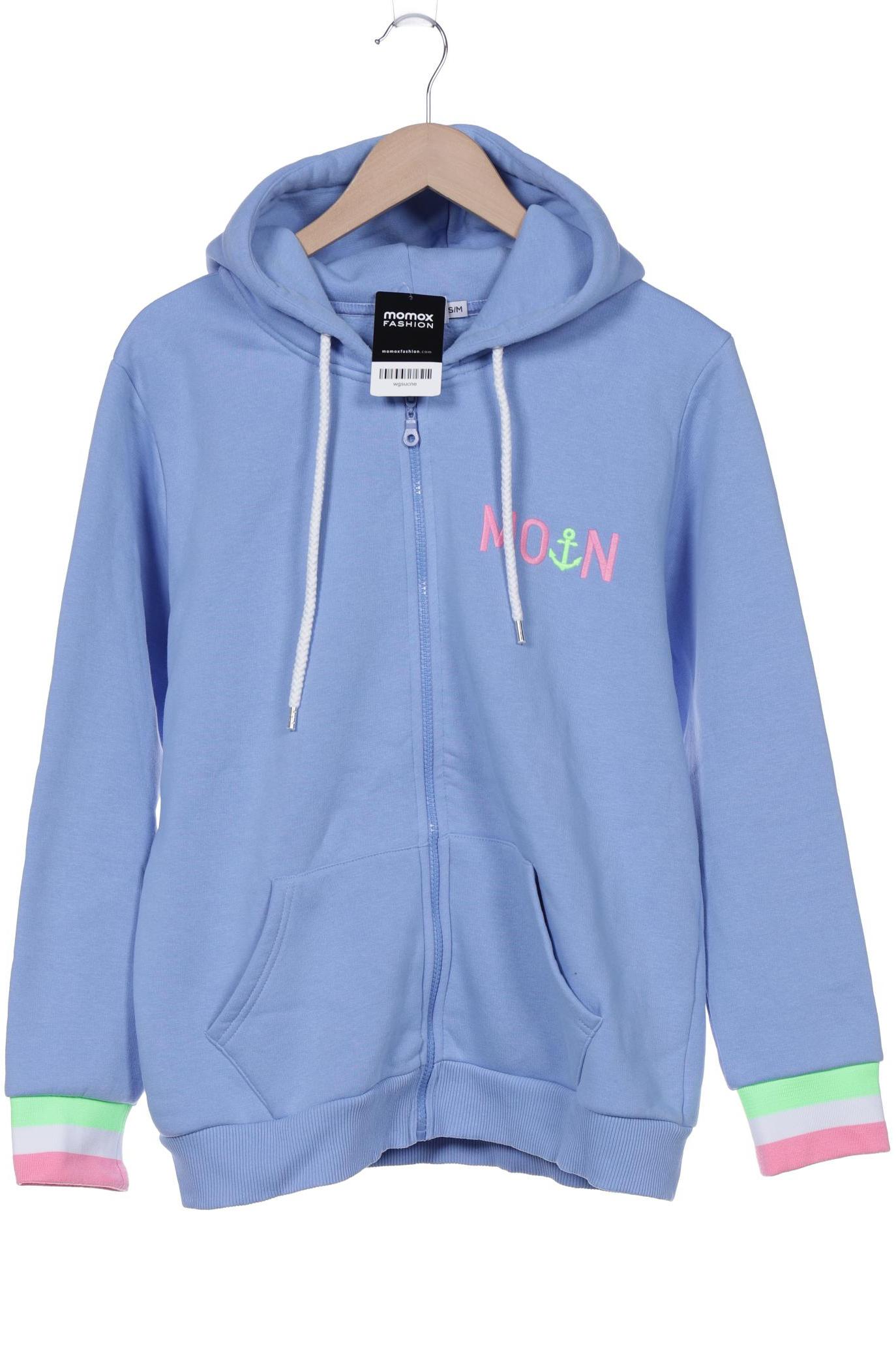 

Zwillingsherz Damen Kapuzenpullover, blau, Gr. 36