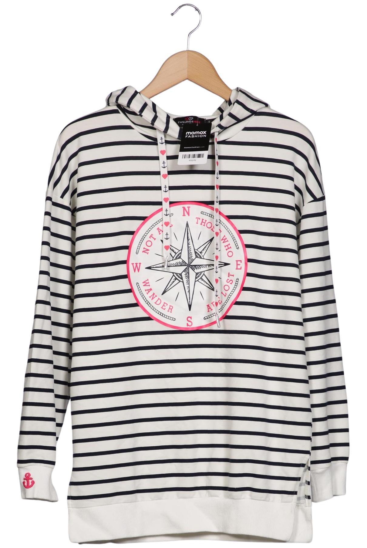 

Zwillingsherz Damen Kapuzenpullover, mehrfarbig, Gr. 36