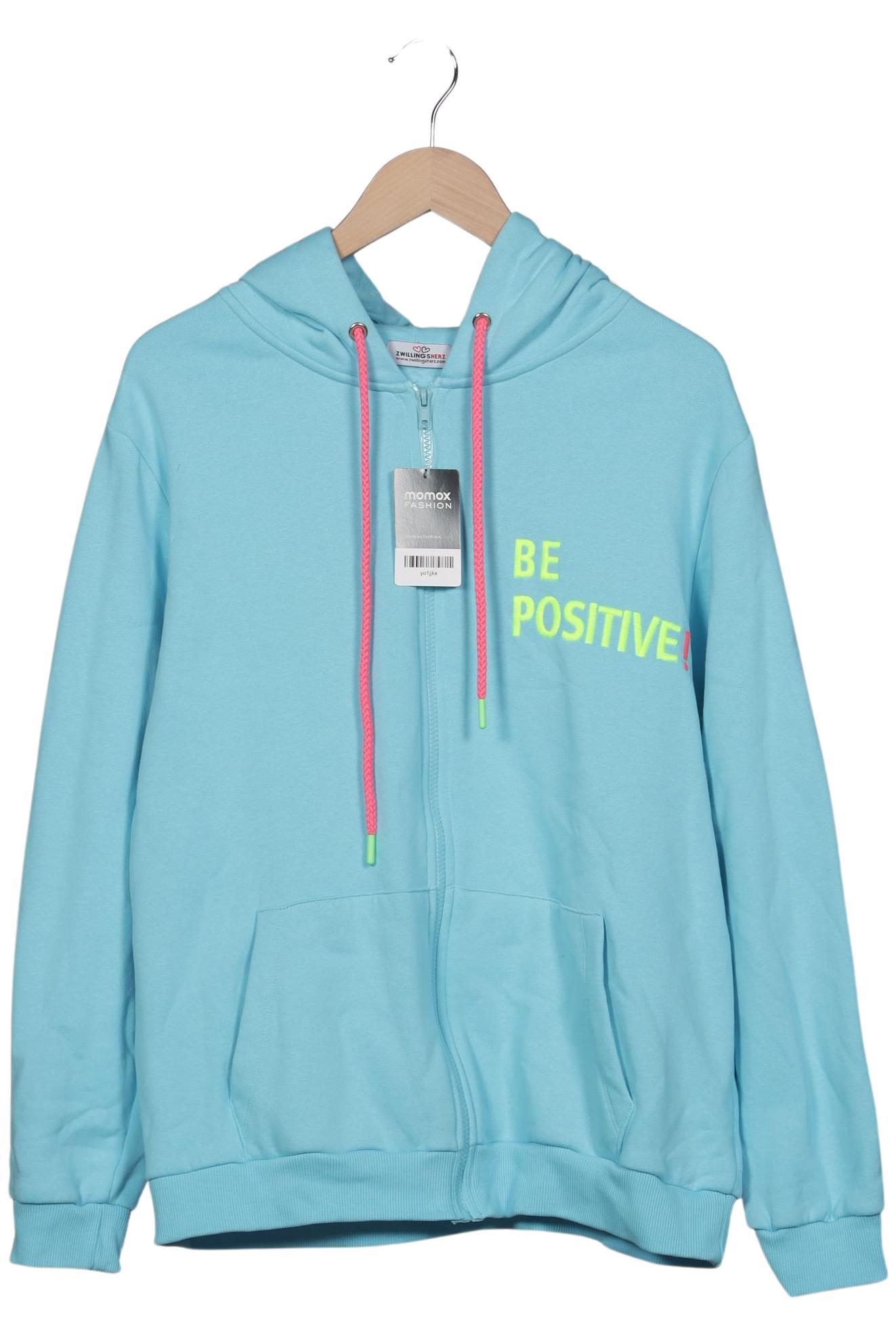 

Zwillingsherz Damen Kapuzenpullover, neon, Gr. 44