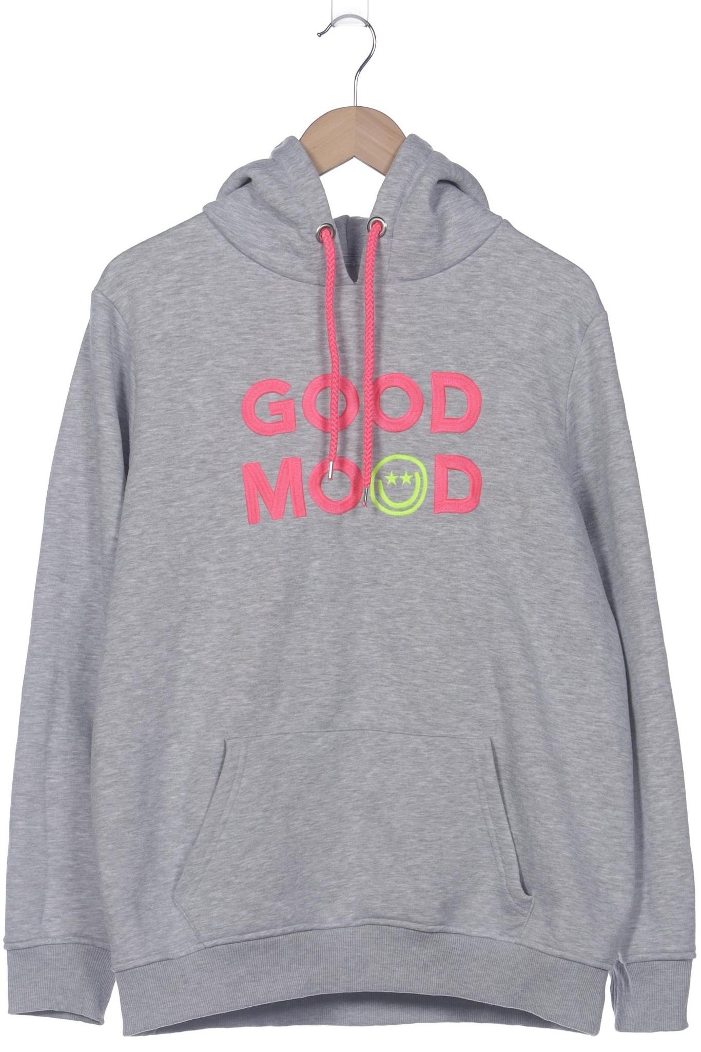 

Zwillingsherz Damen Kapuzenpullover, grau, Gr. 42