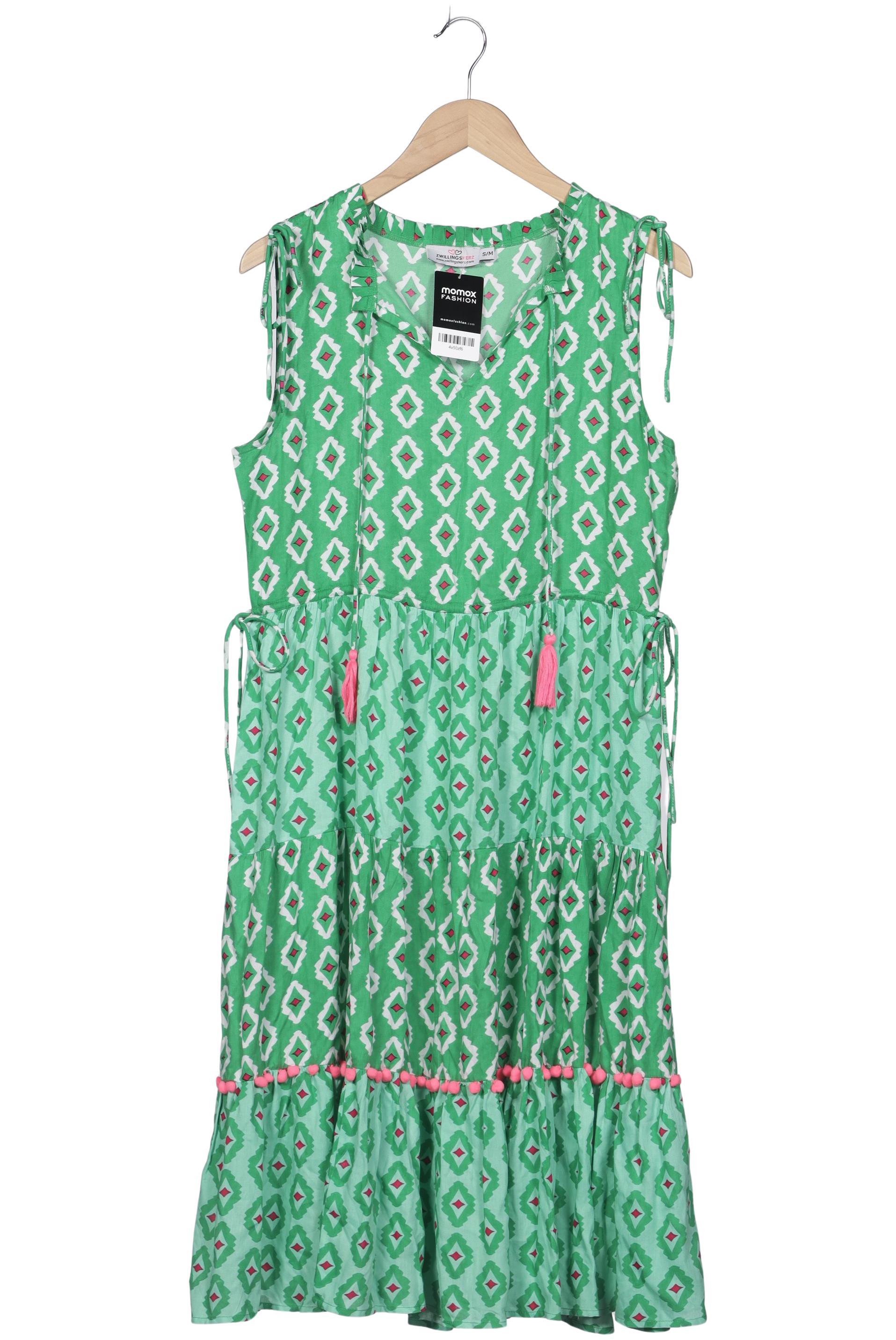 

Zwillingsherz Damen Kleid, grün, Gr. 36
