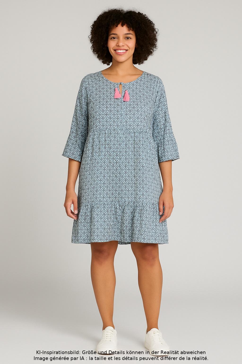 

Zwillingsherz Damen Kleid, mehrfarbig, Gr. uni