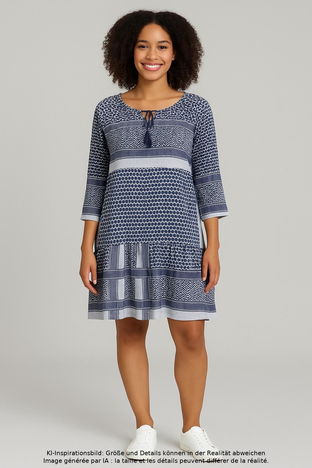 

Zwillingsherz Damen Kleid, mehrfarbig, Gr. 42