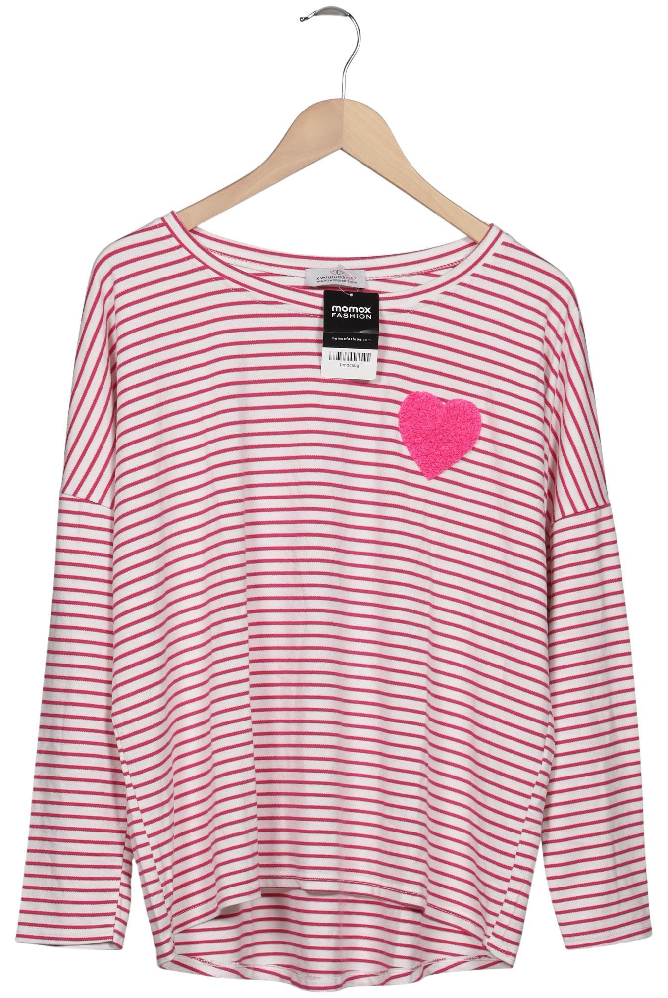 

Zwillingsherz Damen Langarmshirt, weiß, Gr. 38