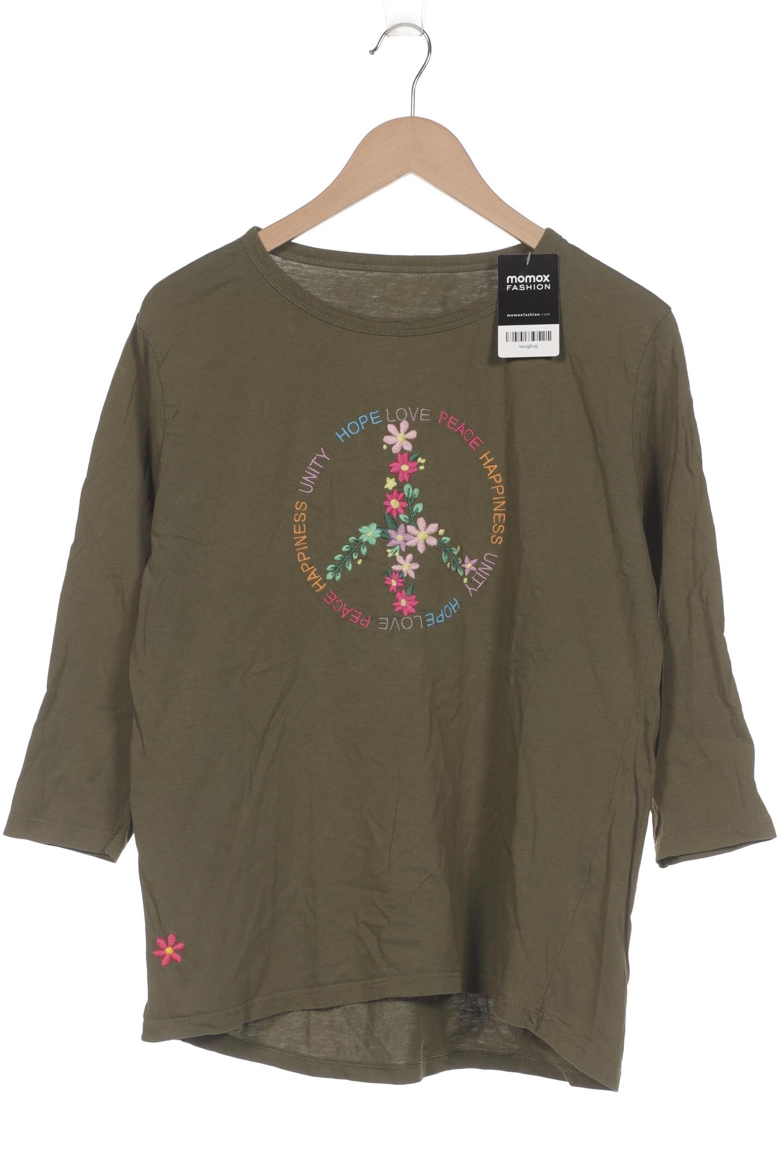 

Zwillingsherz Damen Langarmshirt, grün, Gr. 46