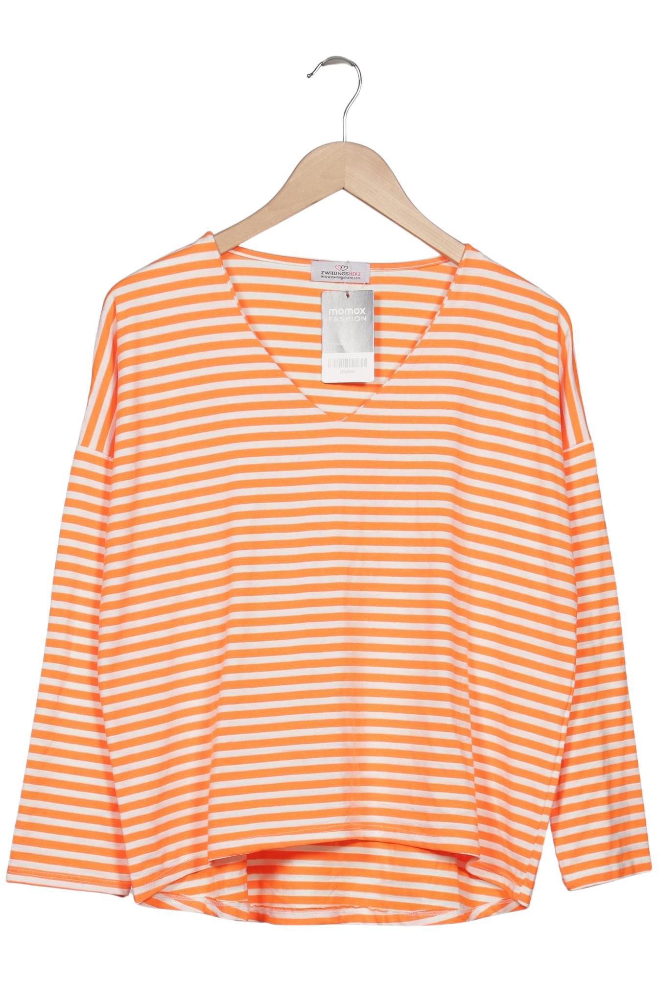 

Zwillingsherz Damen Langarmshirt, neon, Gr. 36