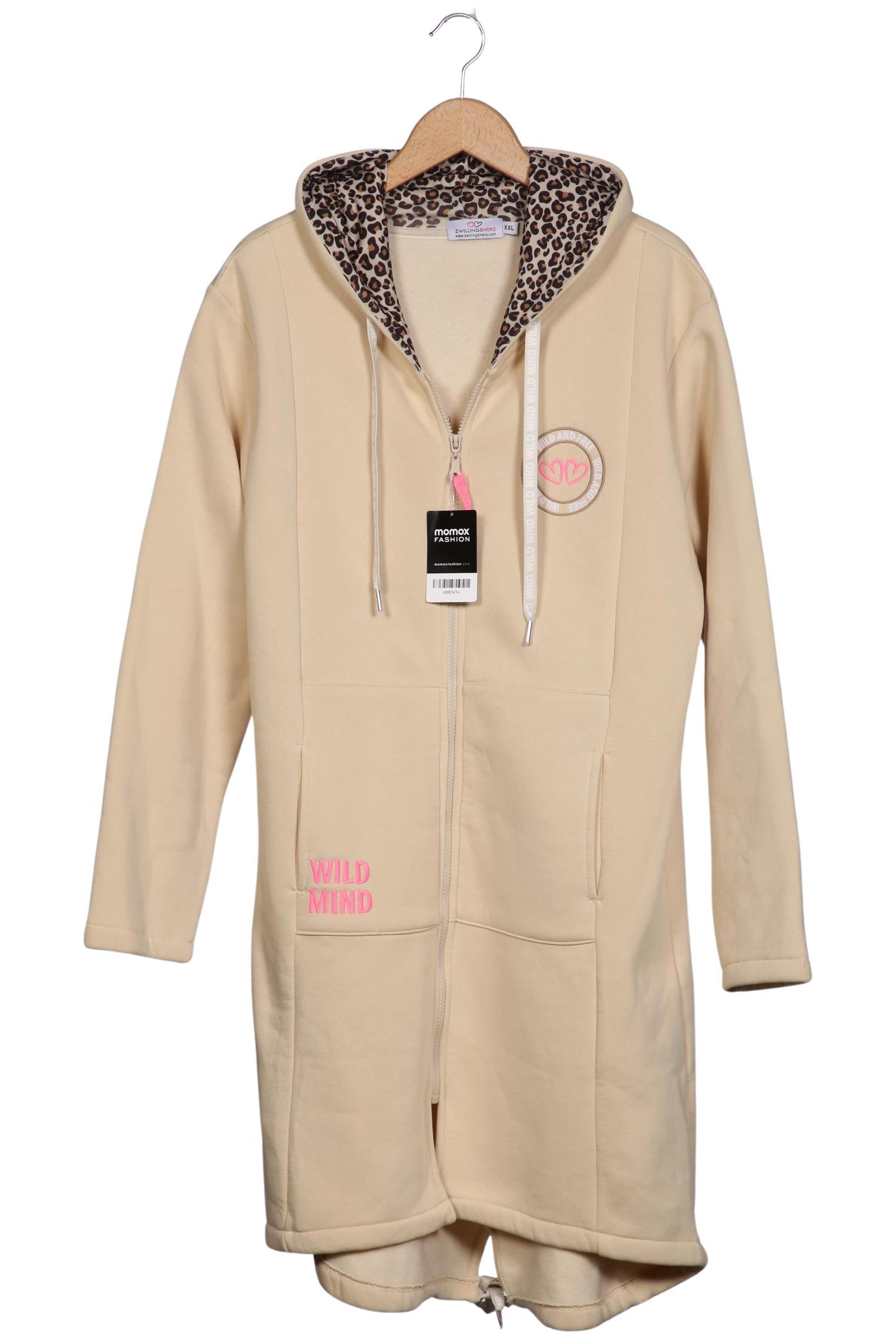 

Zwillingsherz Damen Mantel, beige, Gr. 46