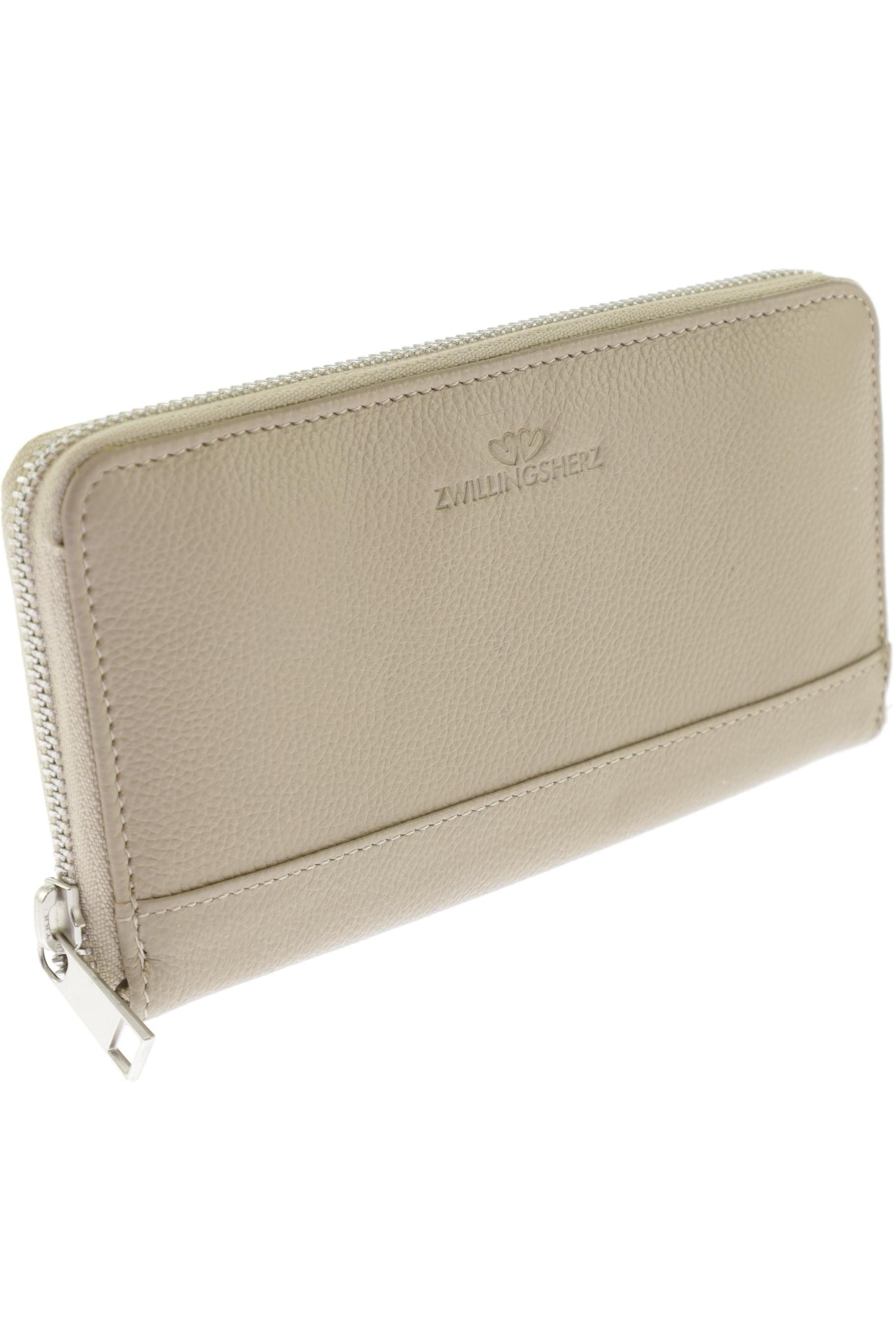 

Zwillingsherz Damen Portemonnaie, beige, Gr.