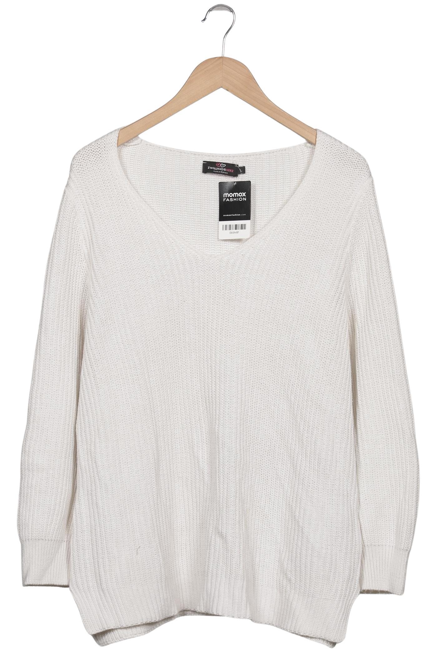 

Zwillingsherz Damen Pullover, cremeweiß, Gr. 42