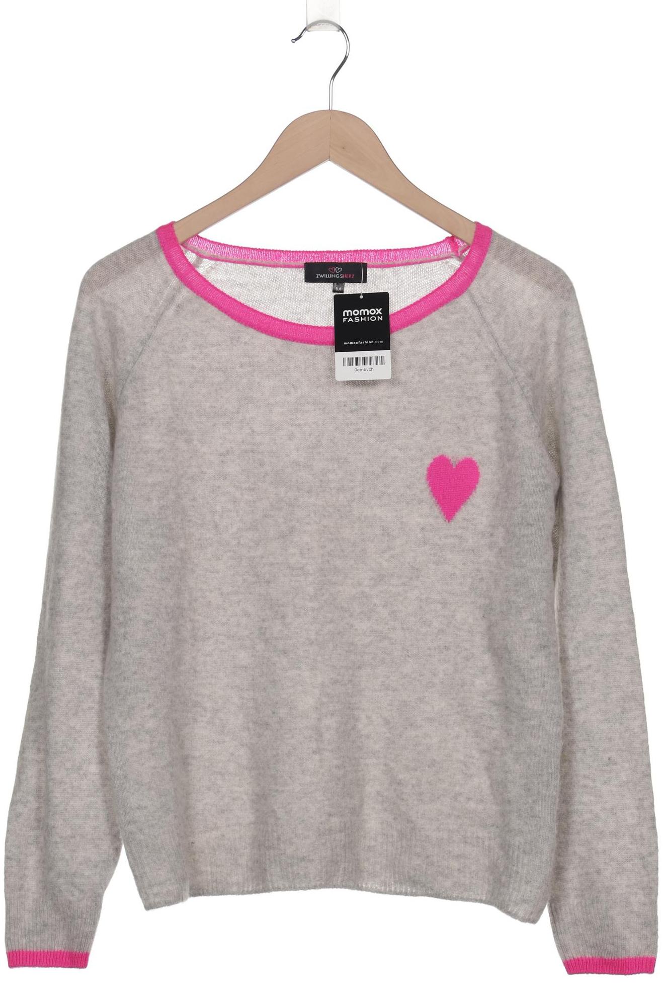 

Zwillingsherz Damen Pullover, grau, Gr. 38