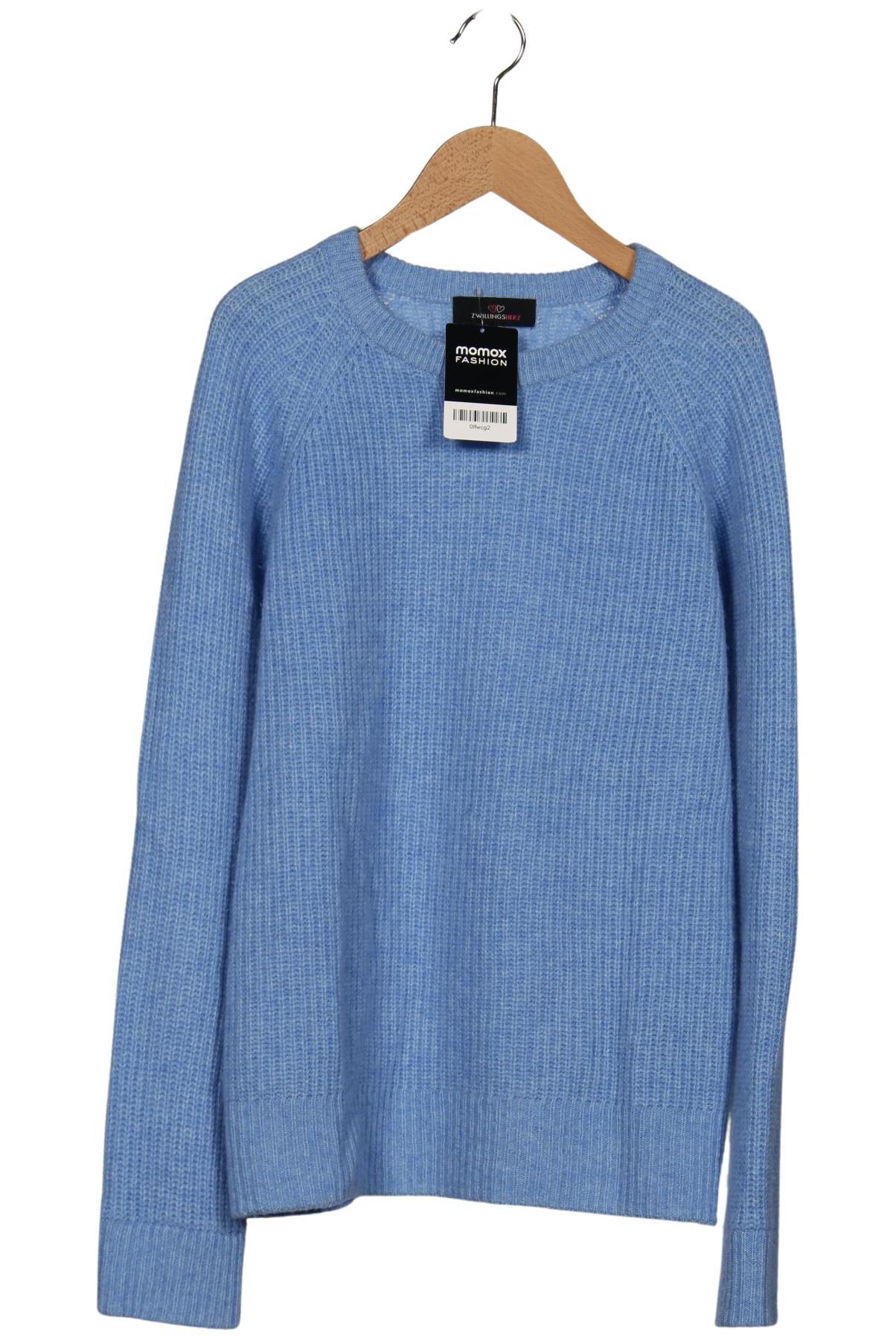 

Zwillingsherz Damen Pullover, hellblau, Gr. 38