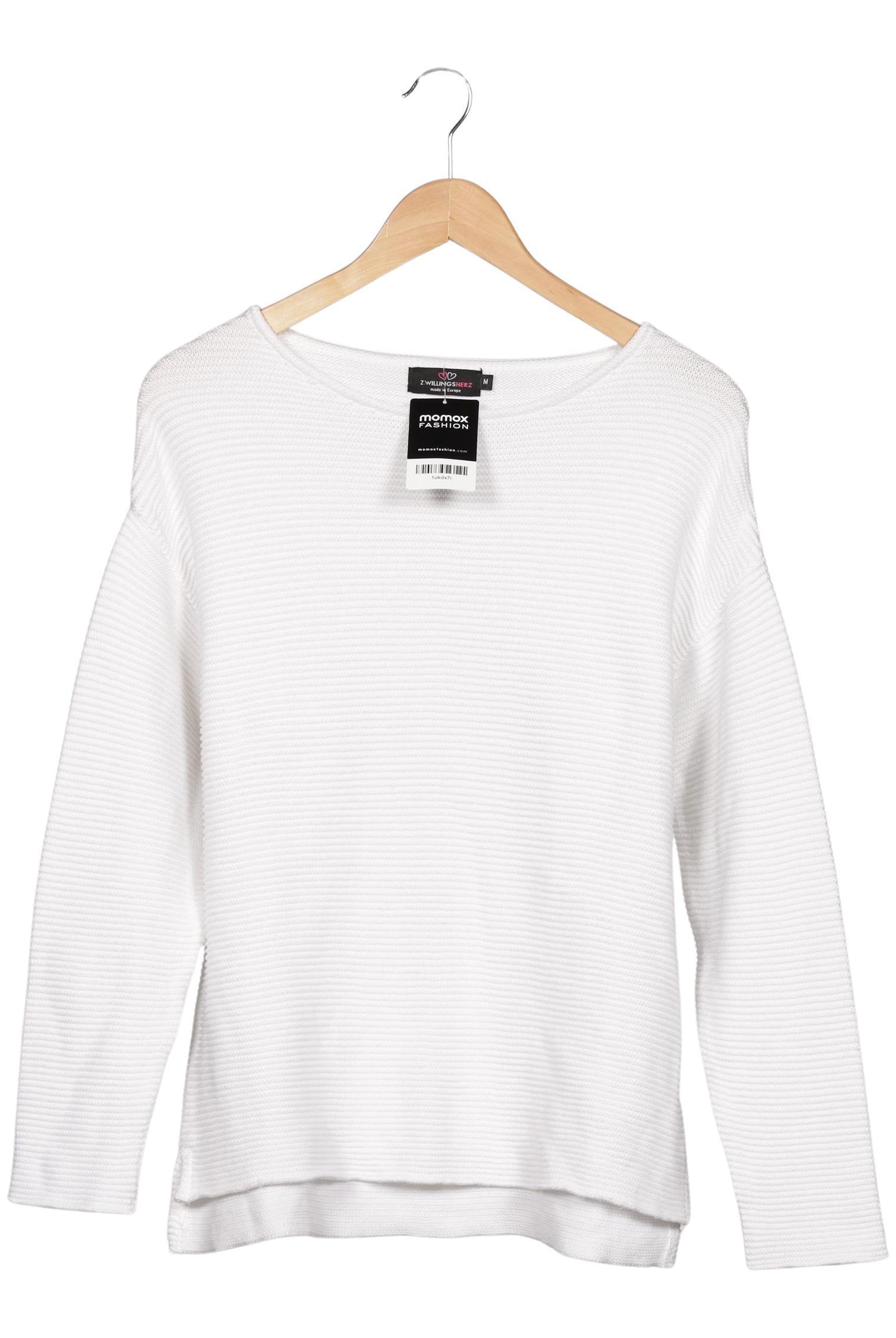 

Zwillingsherz Damen Pullover, weiß, Gr. 38