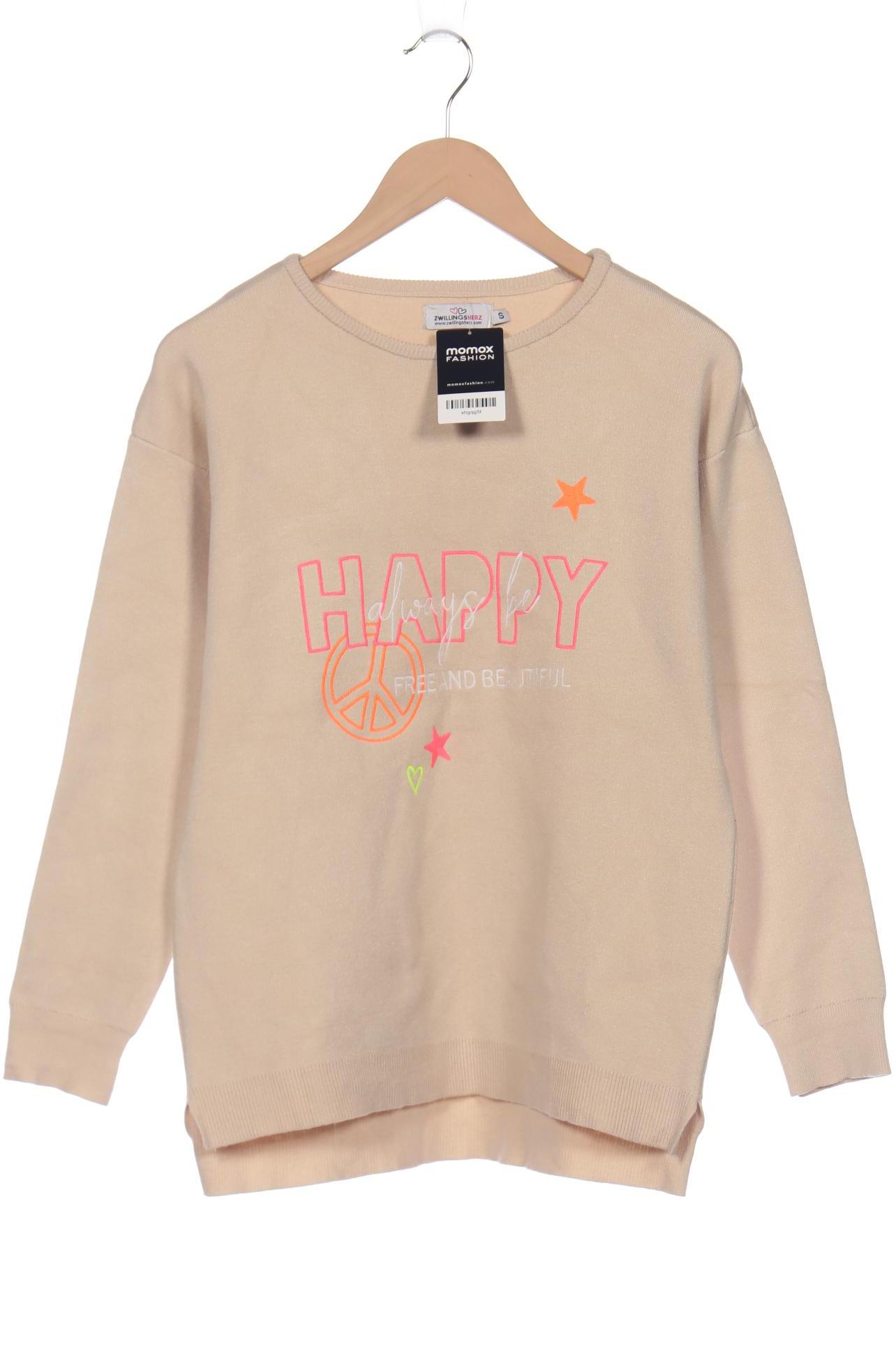 

Zwillingsherz Damen Pullover, beige, Gr. 36