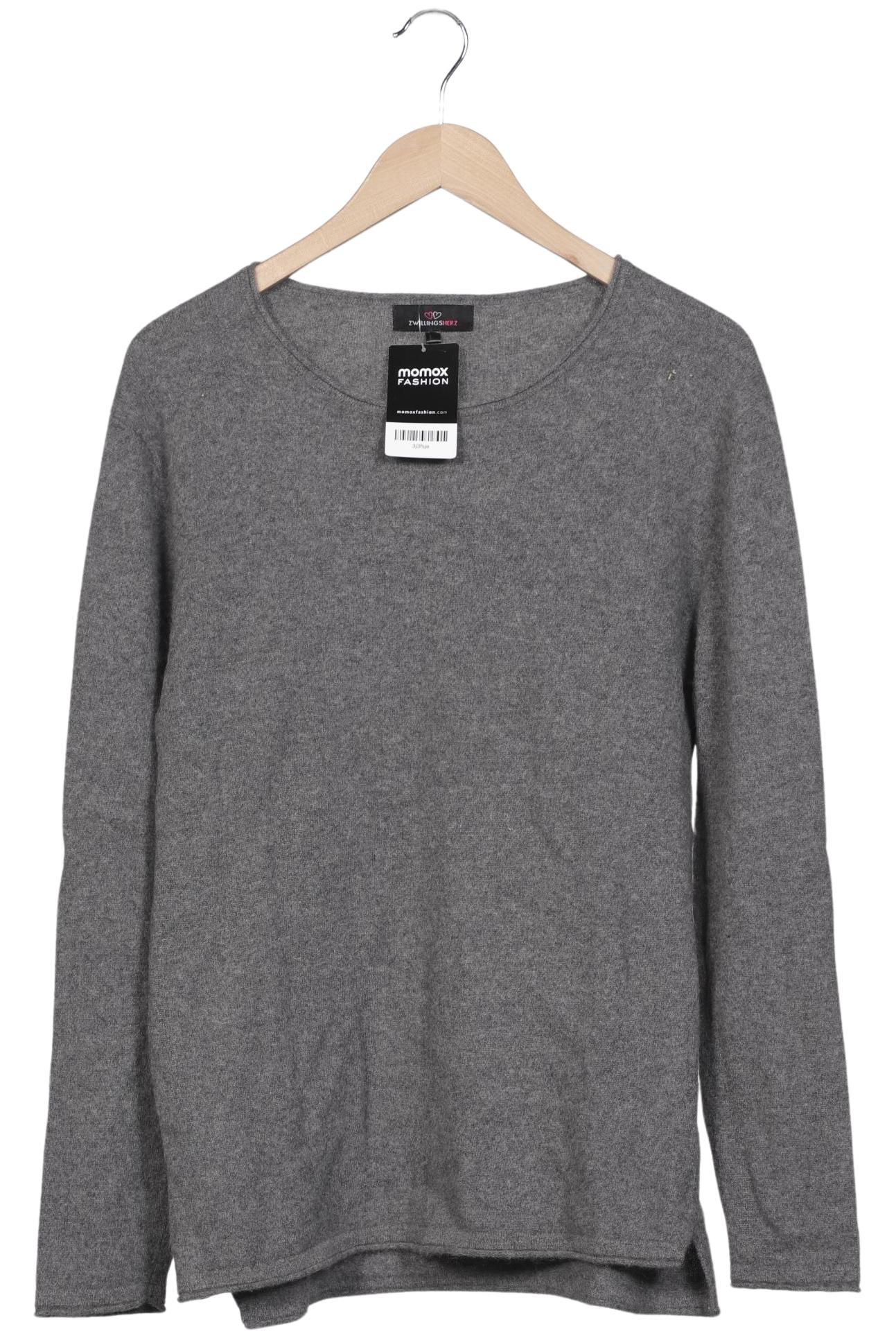 

Zwillingsherz Damen Pullover, grau, Gr. 42