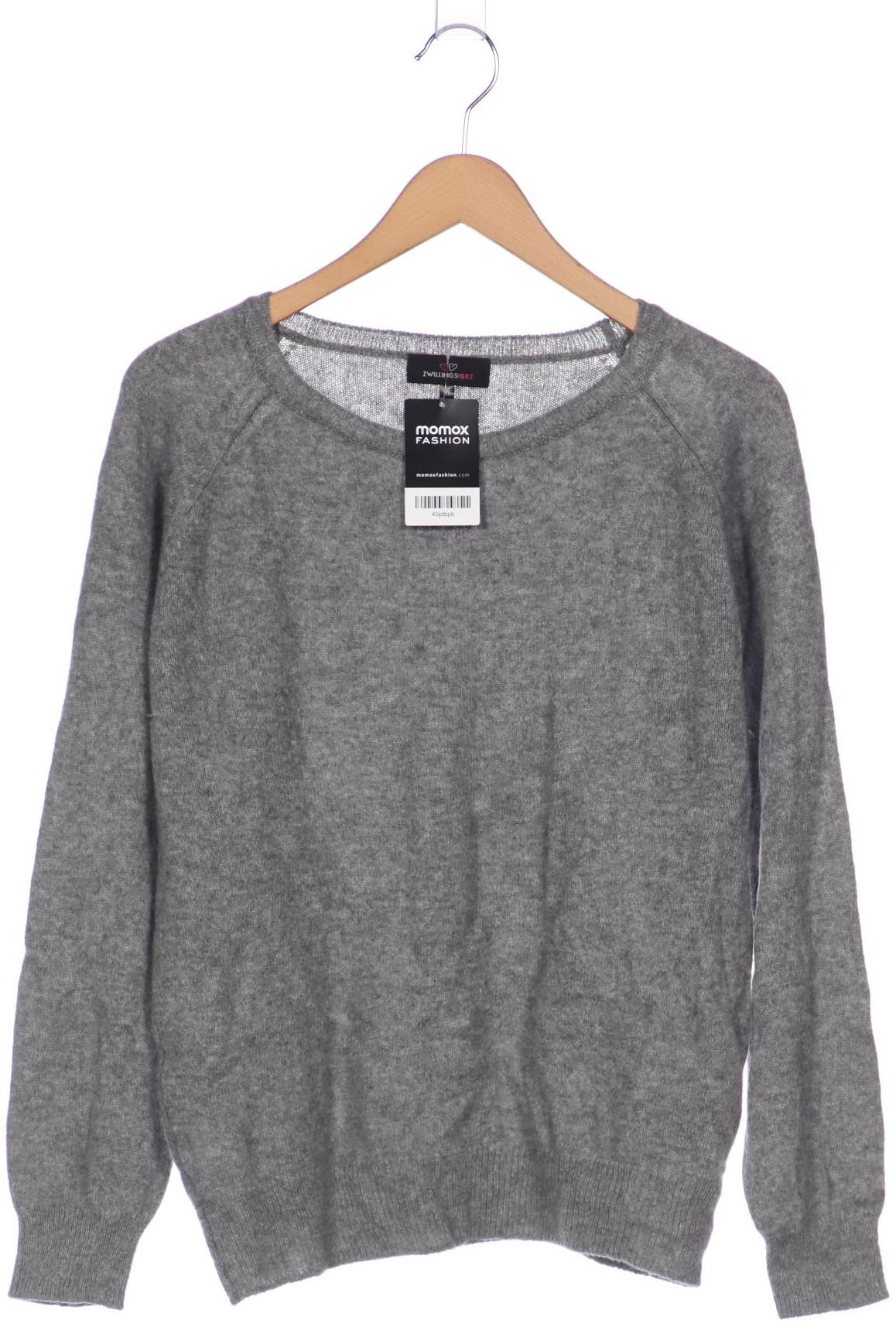 

Zwillingsherz Damen Pullover, grau, Gr. 44