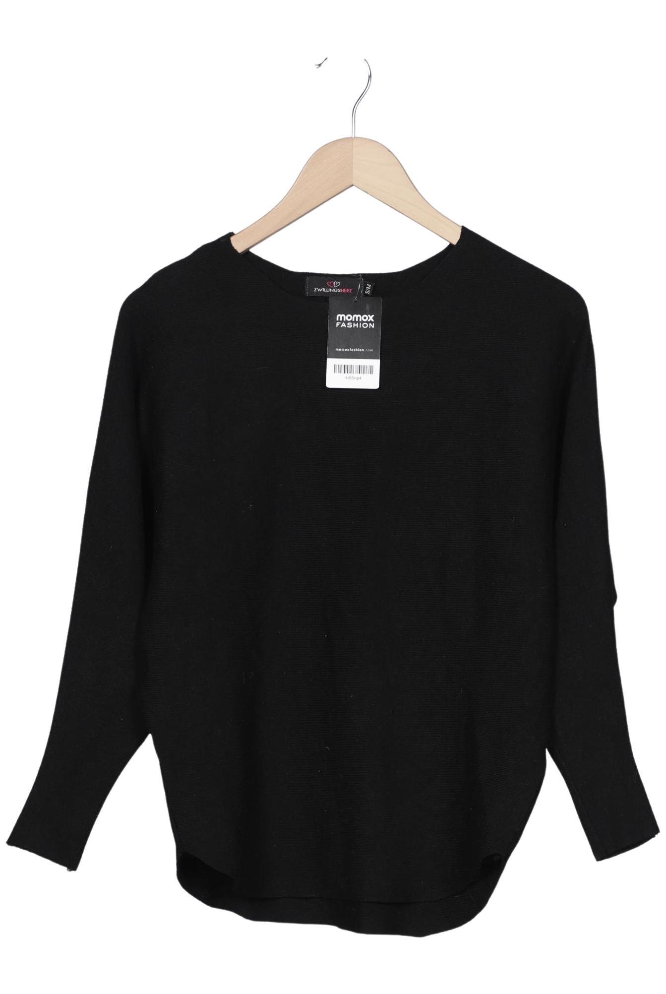 

Zwillingsherz Damen Pullover, schwarz, Gr. 36