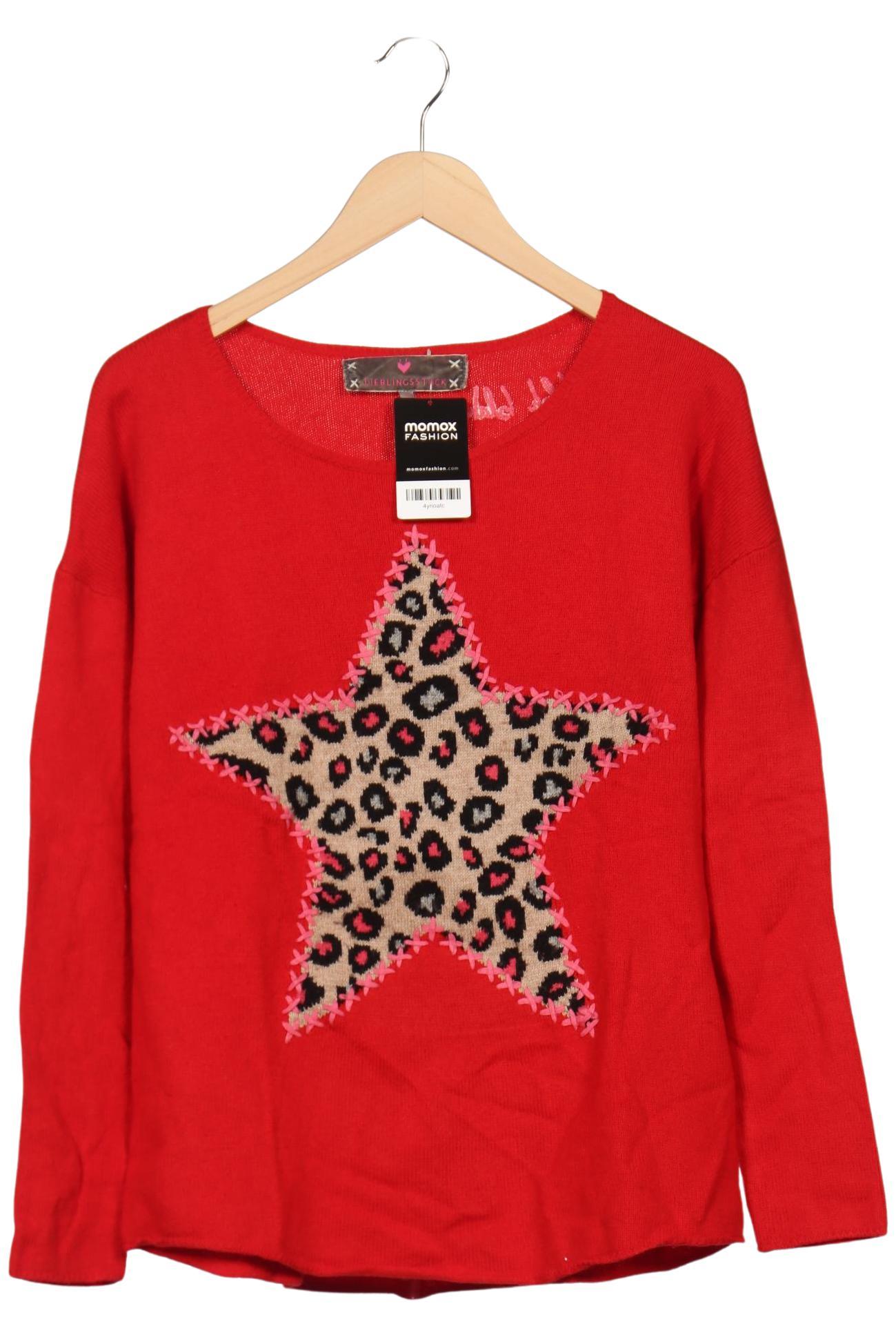 

Zwillingsherz Damen Pullover, rot, Gr. 40