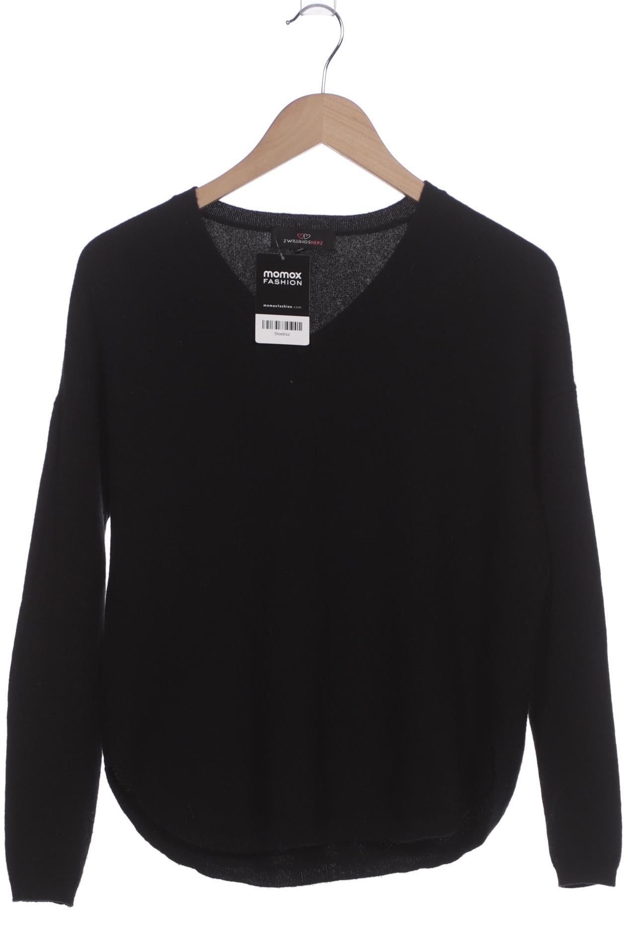 

Zwillingsherz Damen Pullover, schwarz, Gr. 36