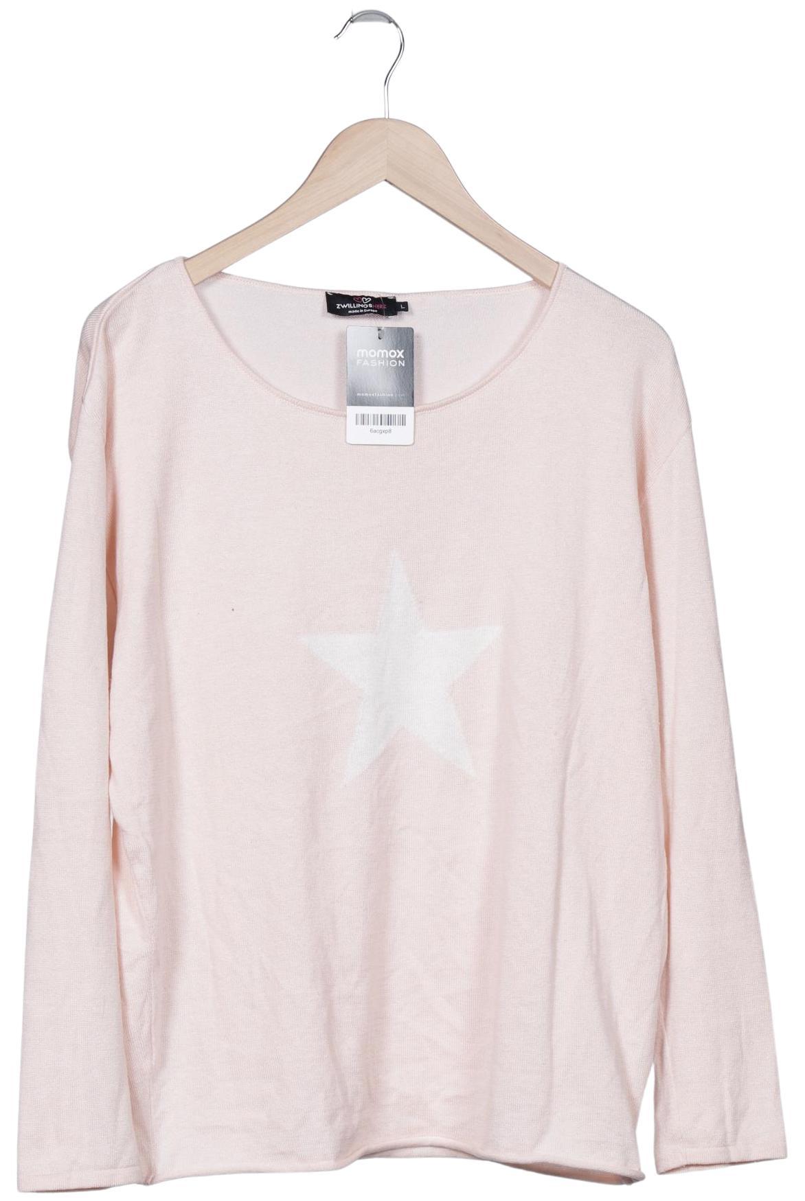 

Zwillingsherz Damen Pullover, pink, Gr. 42