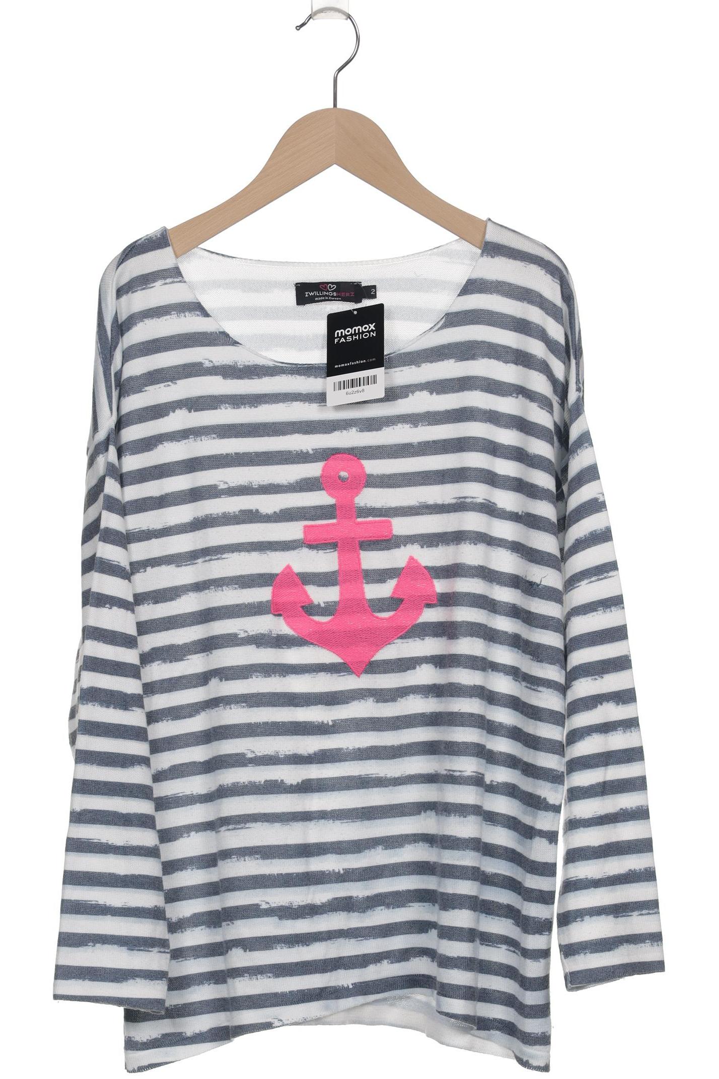

Zwillingsherz Damen Pullover, grau, Gr. 42