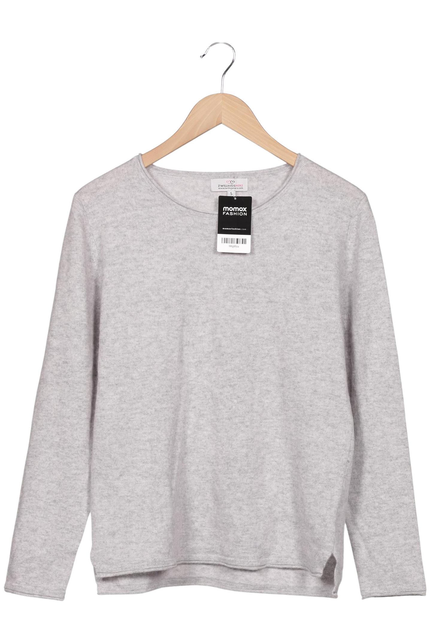 

Zwillingsherz Damen Pullover, grau, Gr. 36
