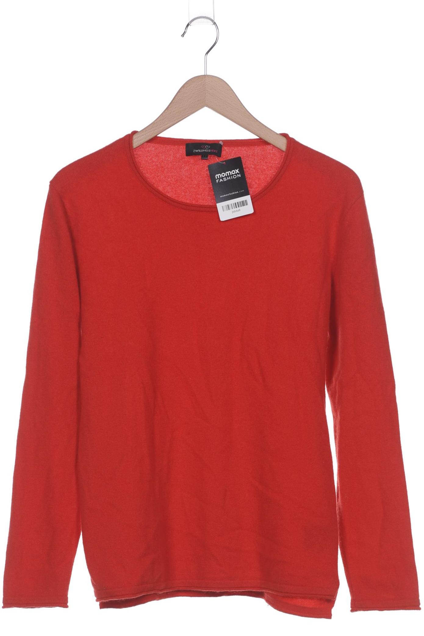 

Zwillingsherz Damen Pullover, rot, Gr. 38