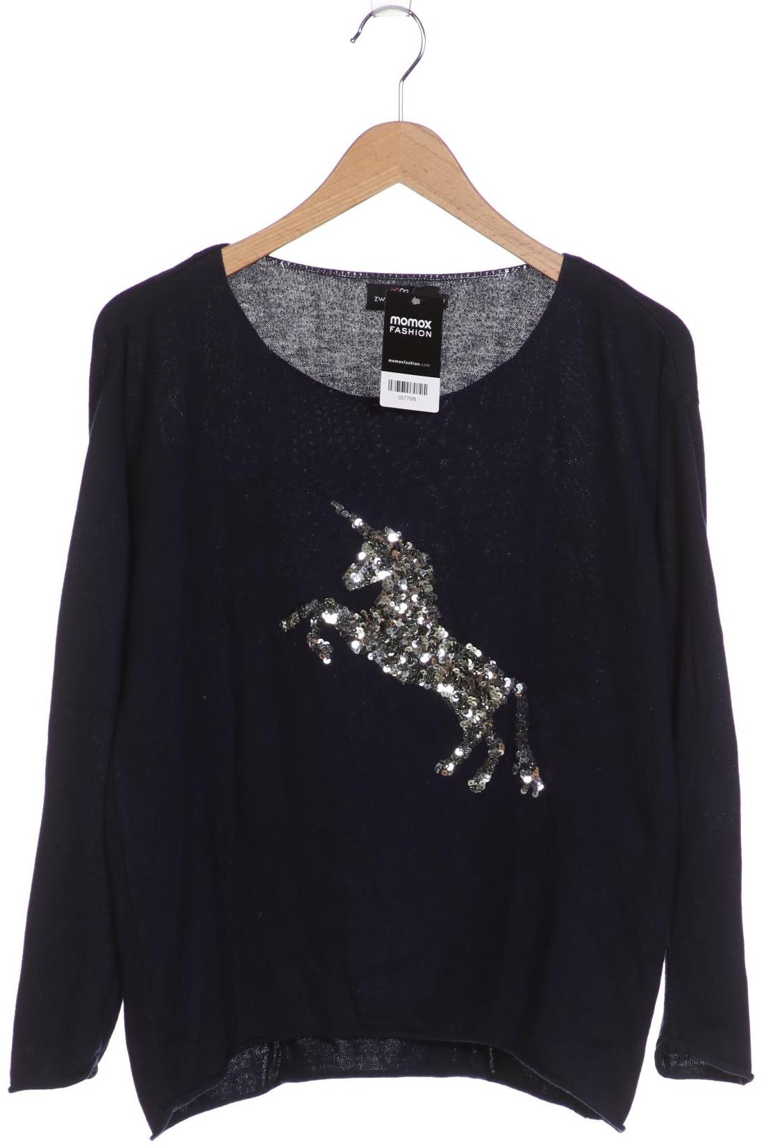 

Zwillingsherz Damen Pullover, marineblau, Gr. 42