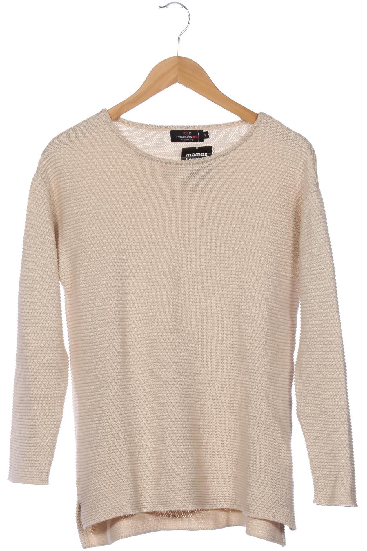 

Zwillingsherz Damen Pullover, beige, Gr. 36